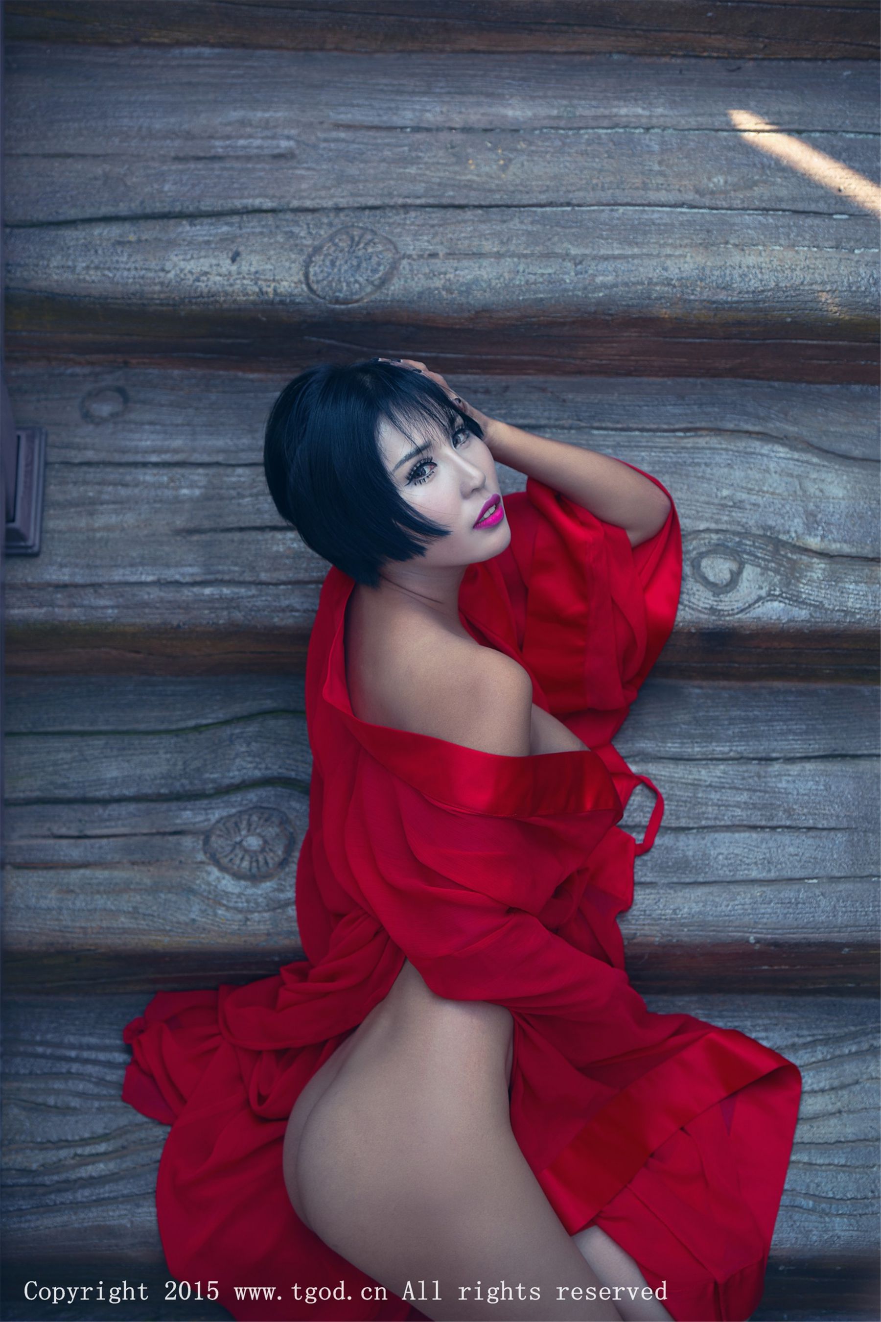 娜依灵儿《云曼旅拍》清新系列  写真集-图23