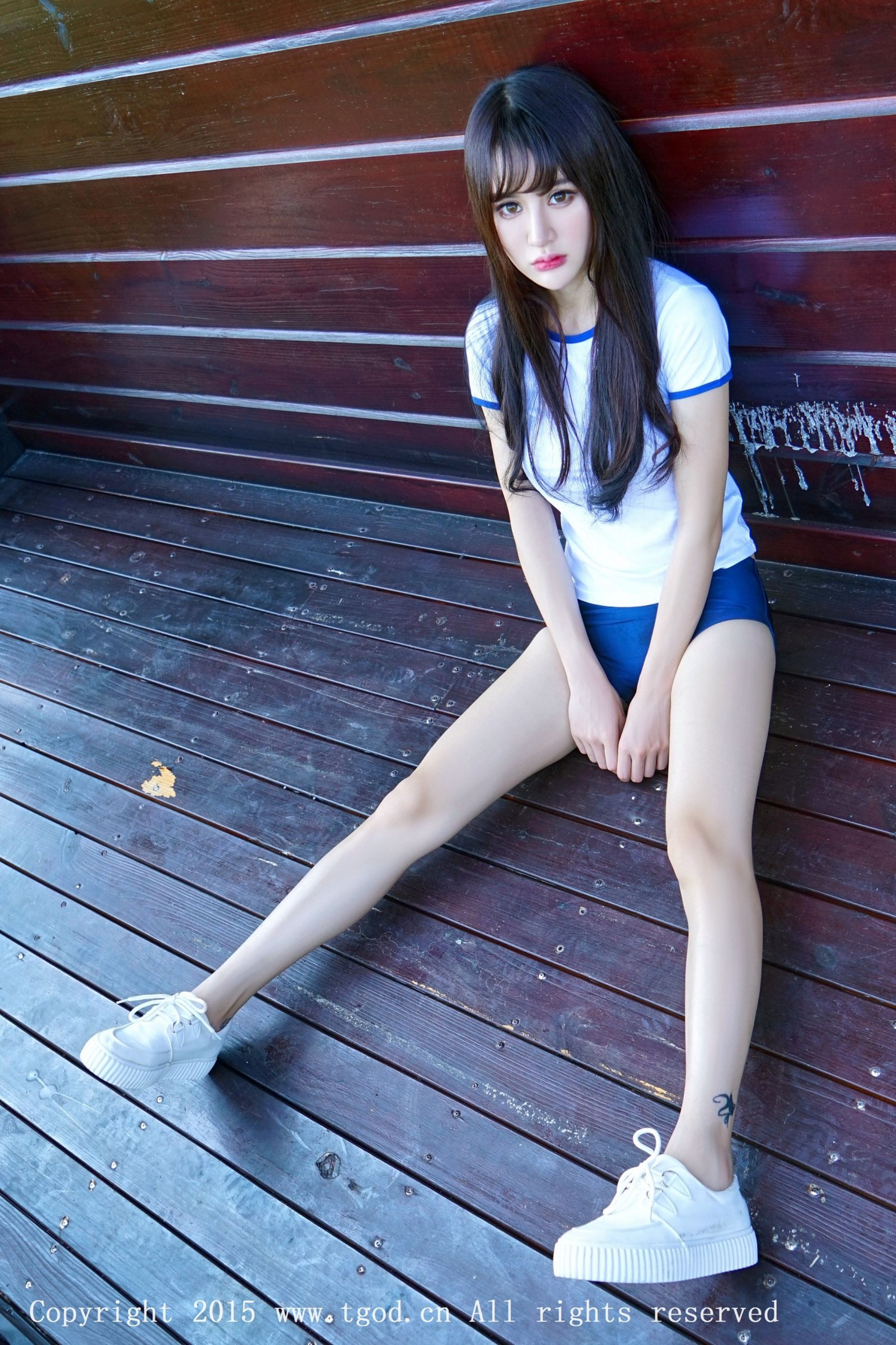Cheryl青树《云曼旅拍》运动服美少女、性感蕾丝系列  写真集-图15