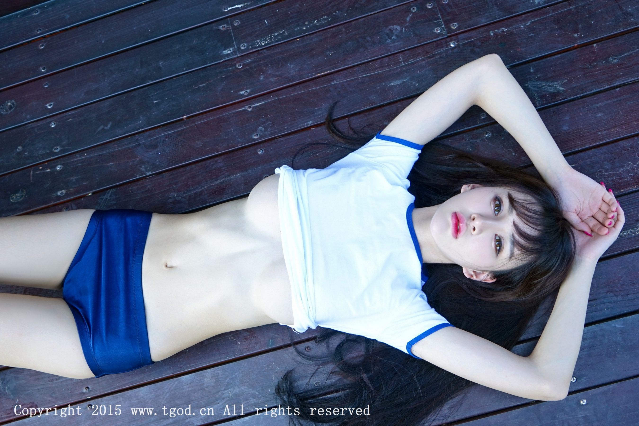 Cheryl青树《云曼旅拍》运动服美少女、性感蕾丝系列  写真集-图22