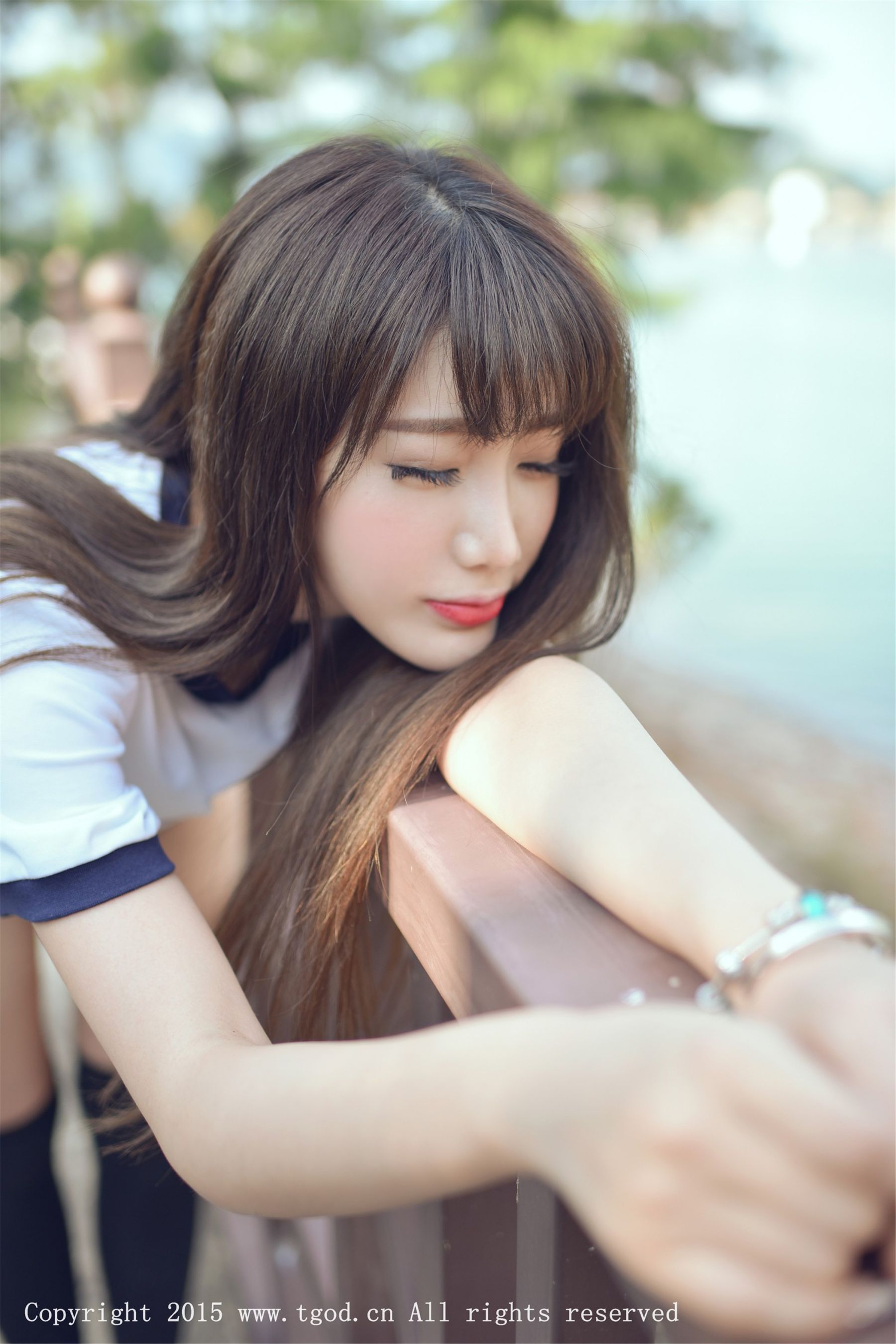 Akiki朱若慕《云曼旅拍》体操服、死库水系列  写真集-图24