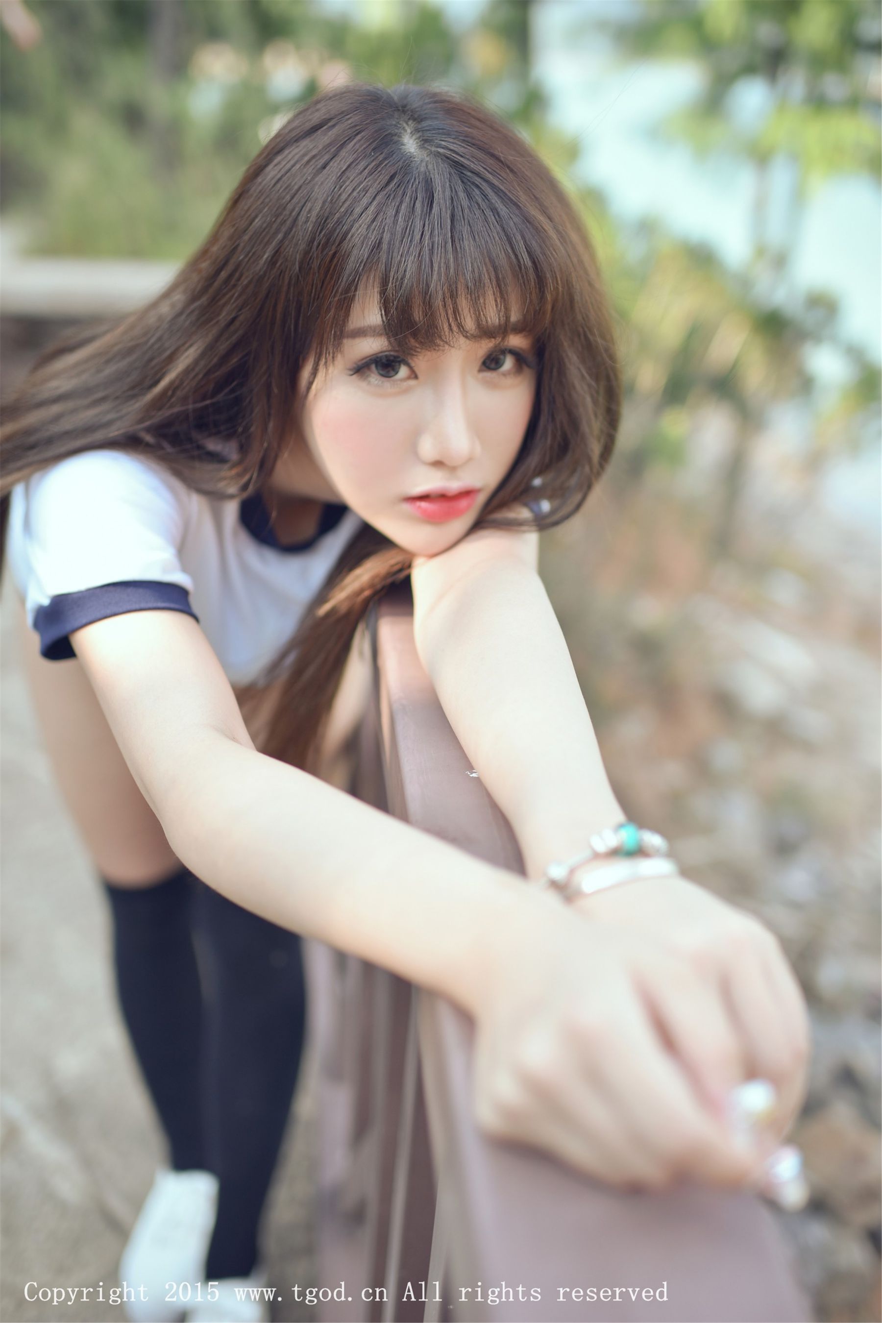 Akiki朱若慕《云曼旅拍》体操服、死库水系列  写真集-图25
