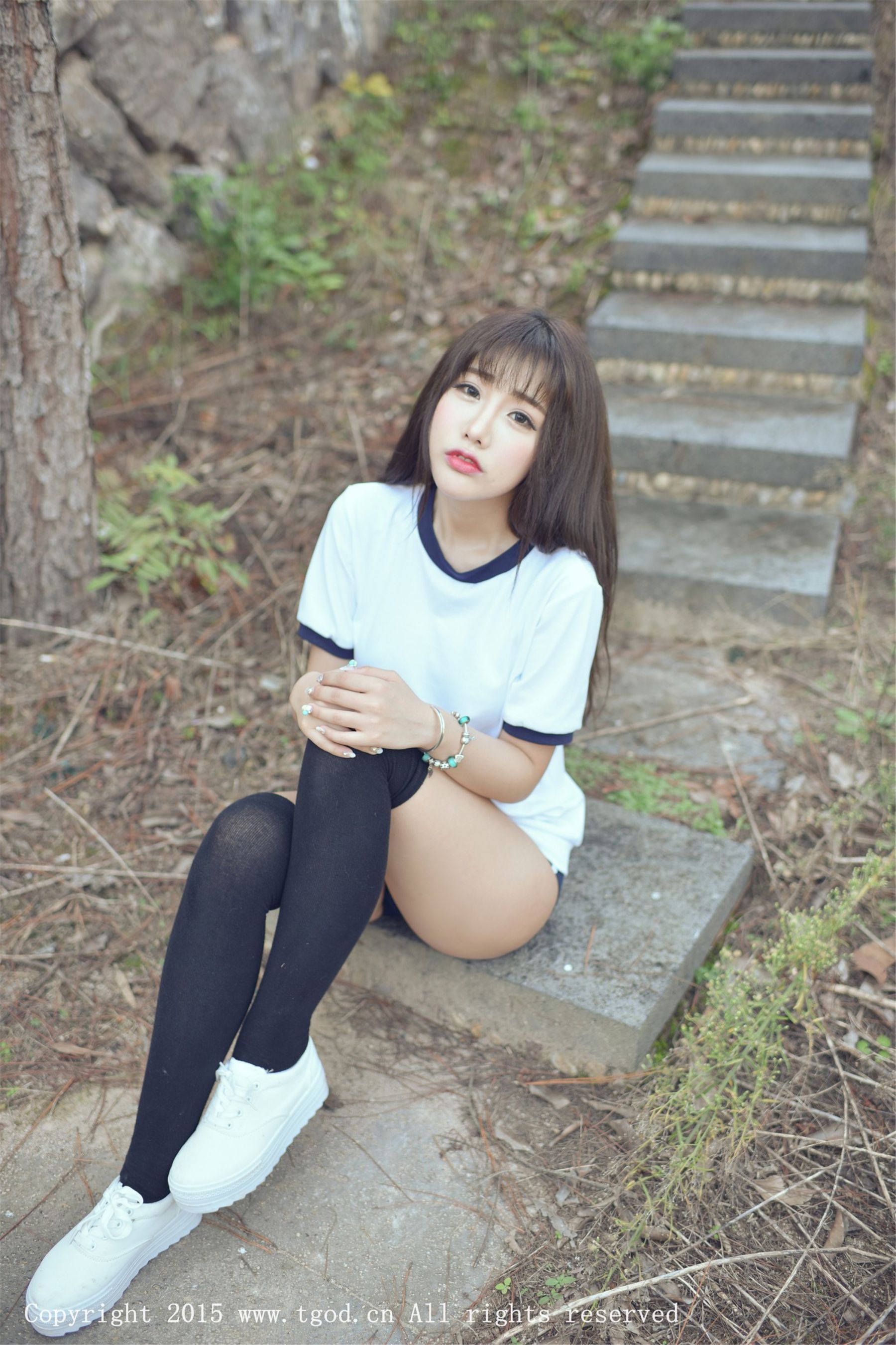 Akiki朱若慕《云曼旅拍》体操服、死库水系列  写真集-图30