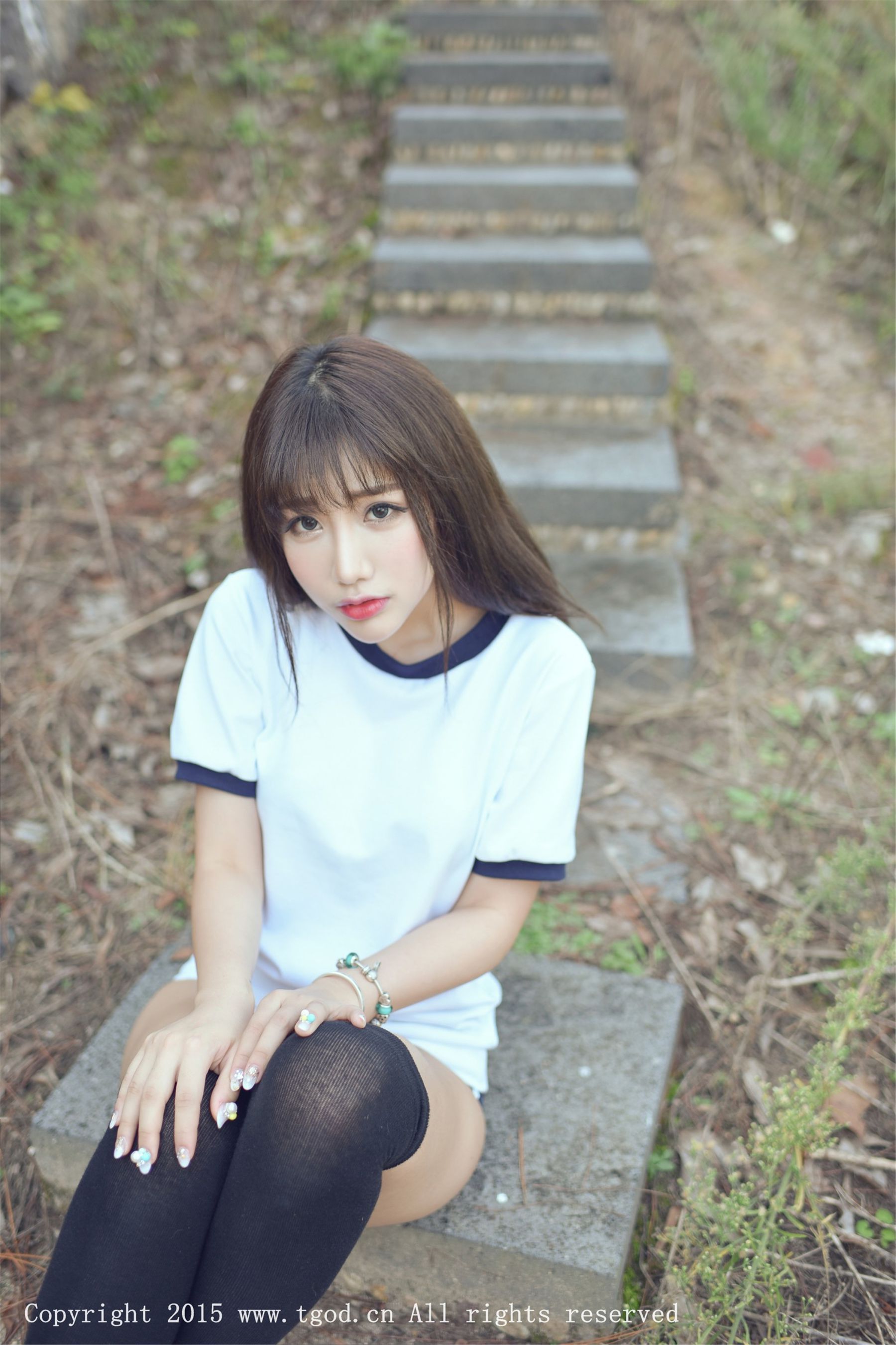 Akiki朱若慕《云曼旅拍》体操服、死库水系列  写真集-图31
