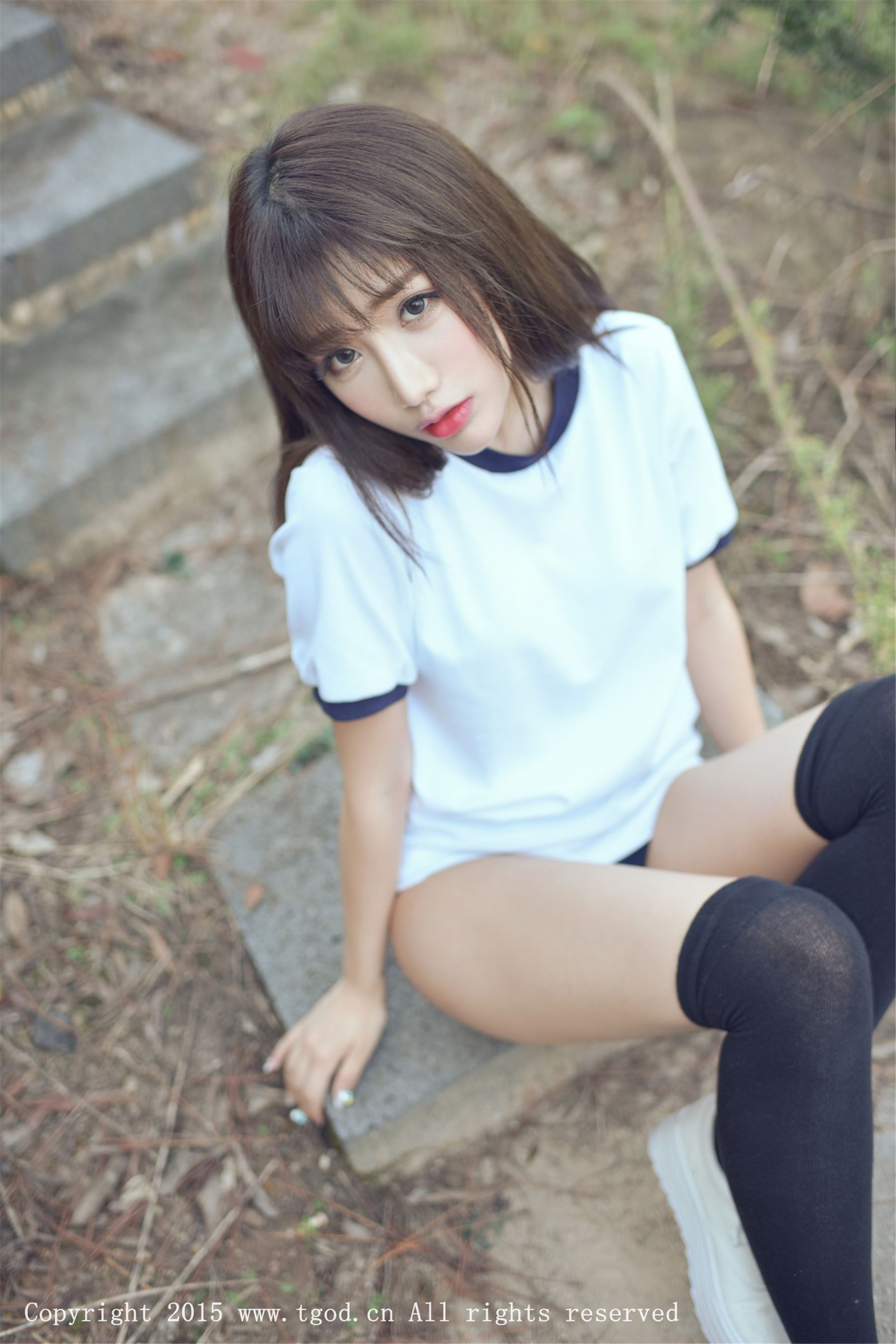 Akiki朱若慕《云曼旅拍》体操服、死库水系列  写真集-图32