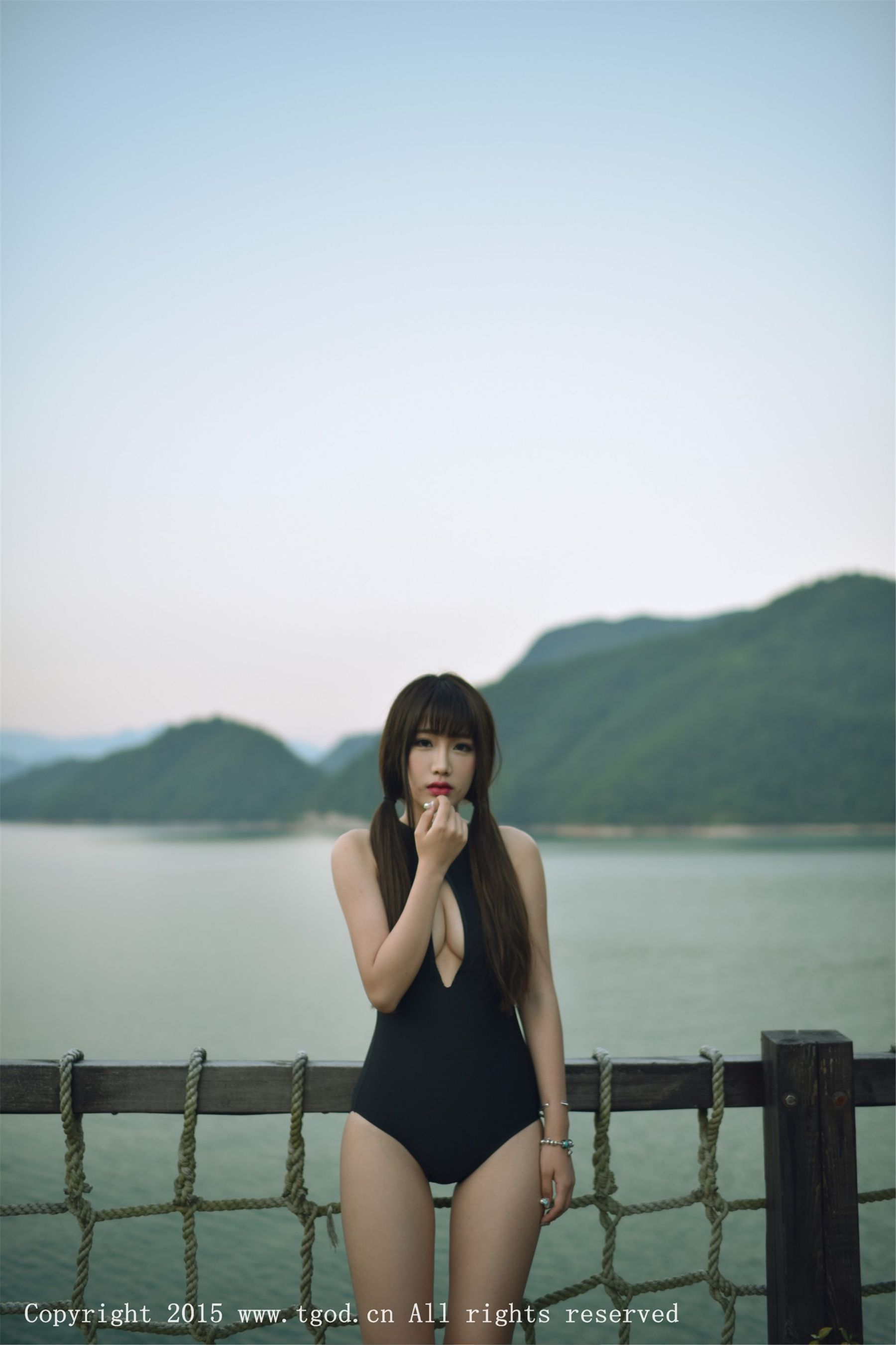 Akiki朱若慕《云曼旅拍》体操服、死库水系列  写真集-图43