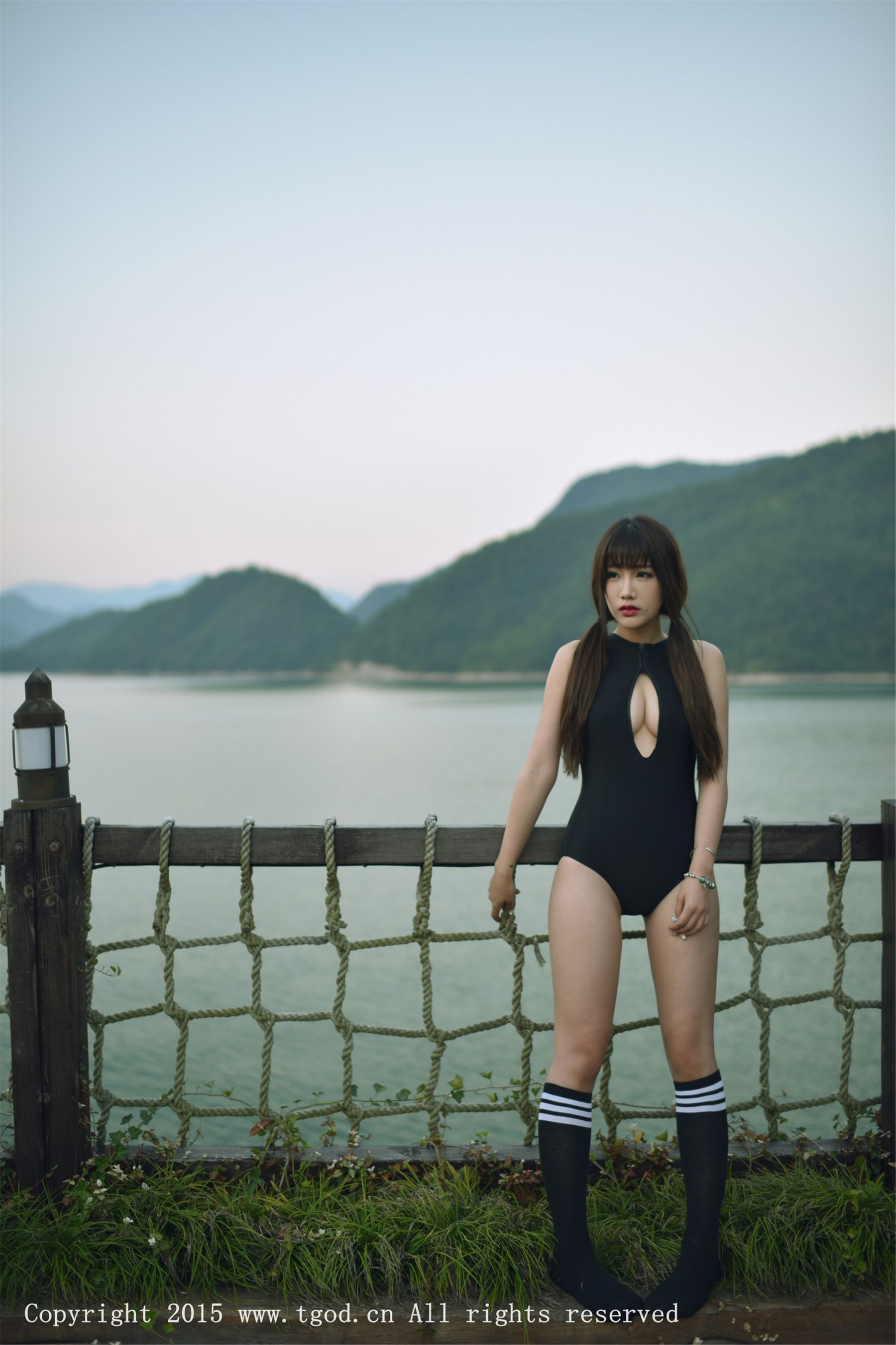 Akiki朱若慕《云曼旅拍》体操服、死库水系列  写真集-图45