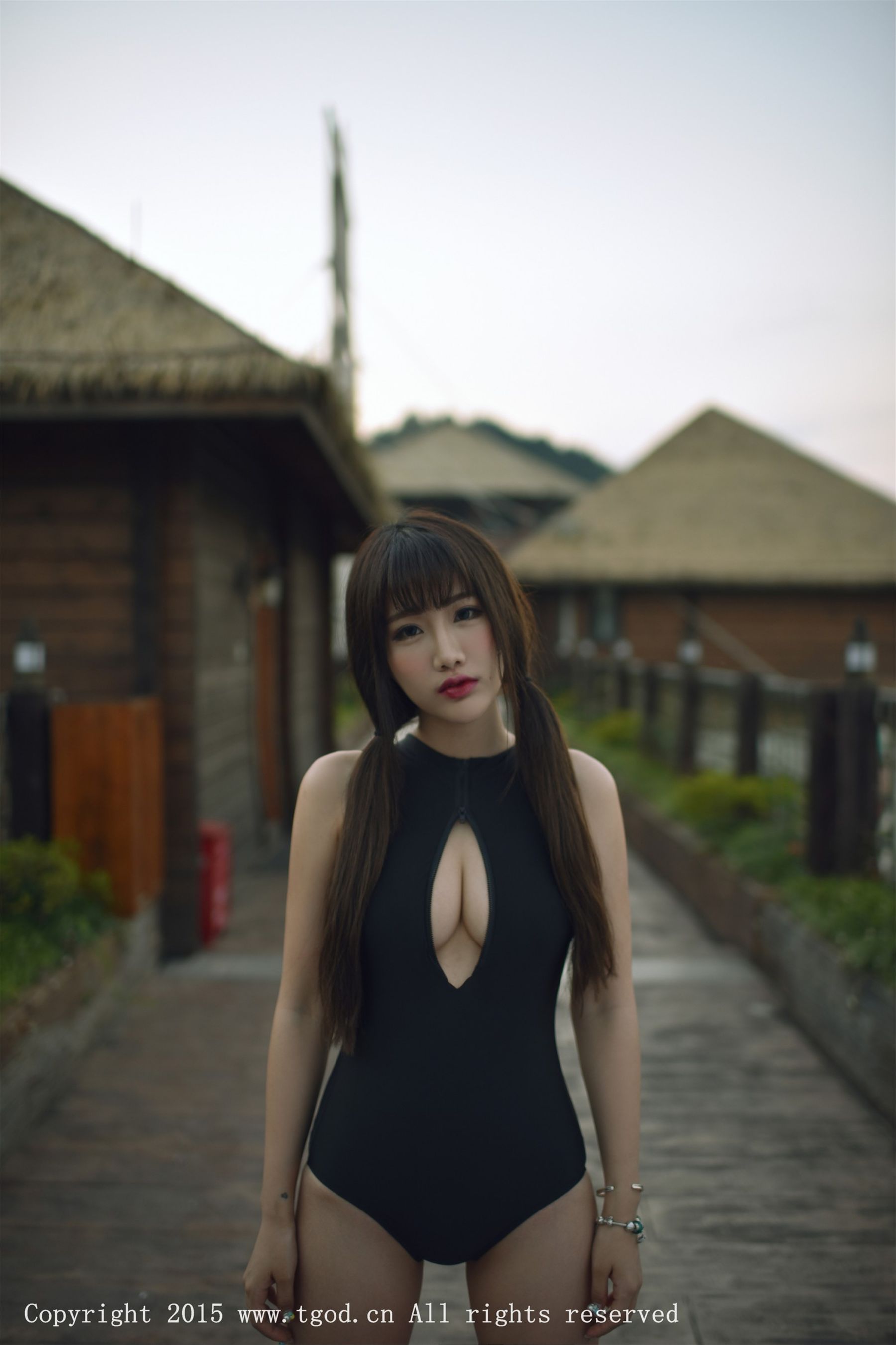 Akiki朱若慕《云曼旅拍》体操服、死库水系列  写真集-图49