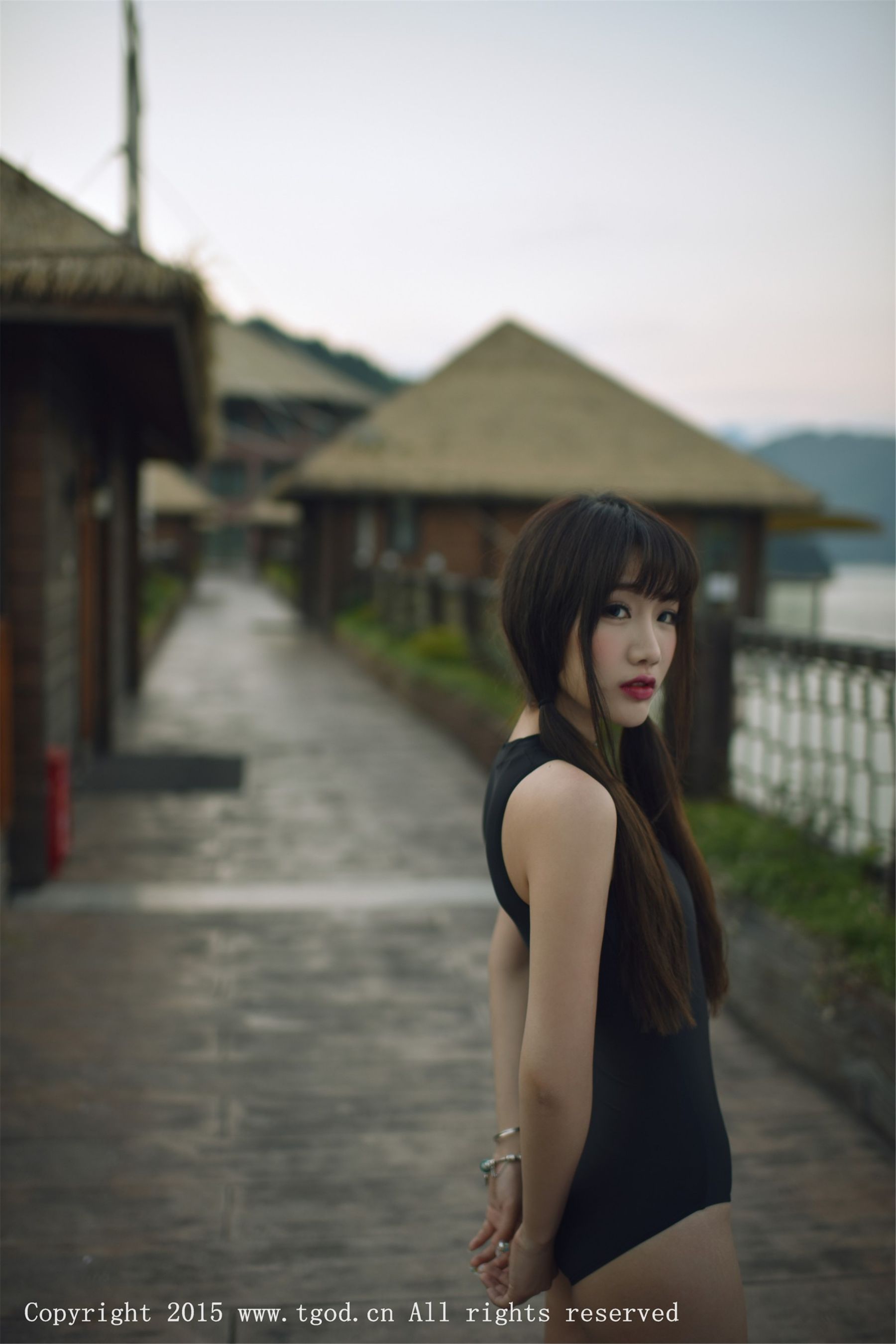 Akiki朱若慕《云曼旅拍》体操服、死库水系列  写真集-图50