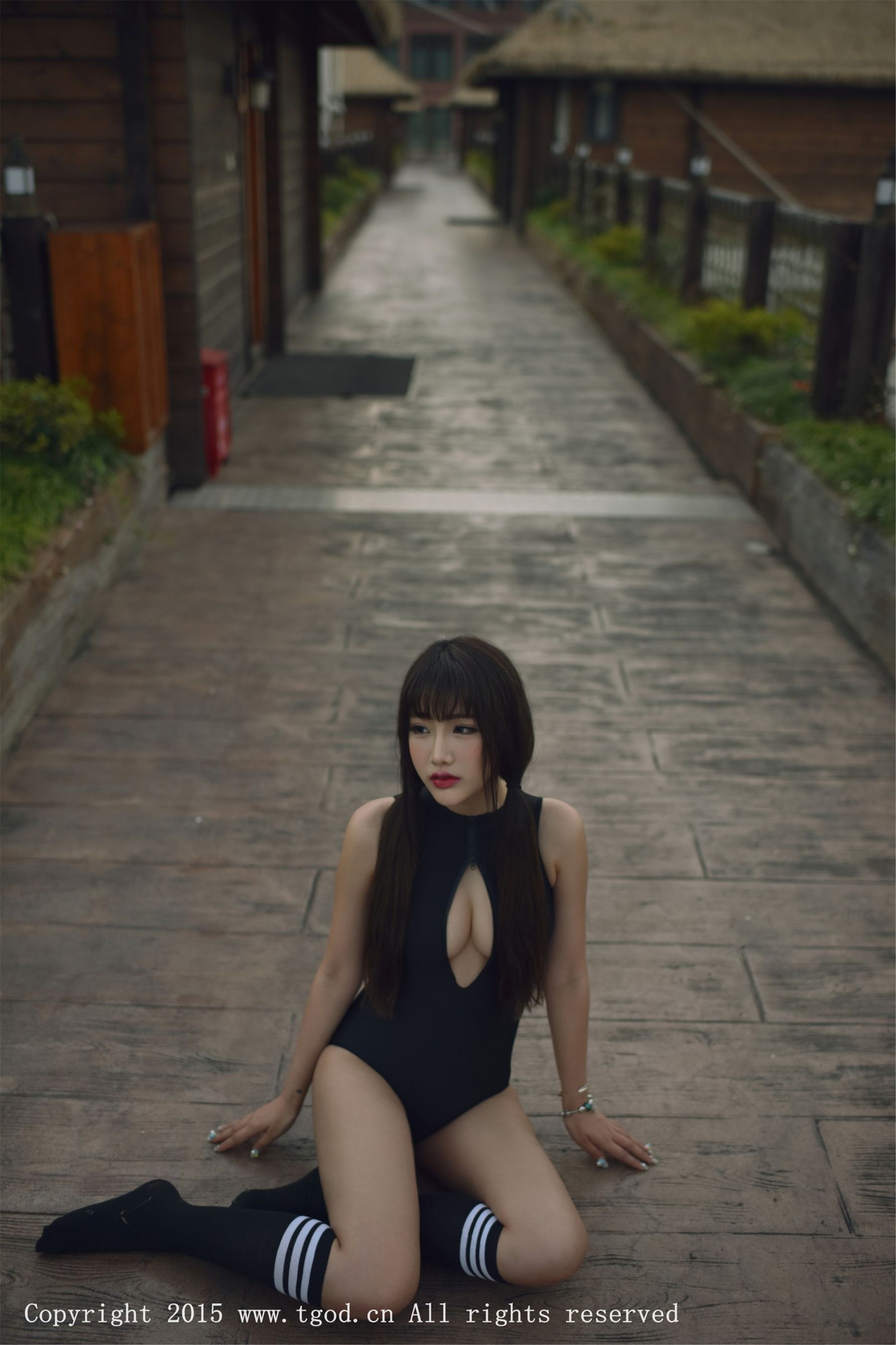 Akiki朱若慕《云曼旅拍》体操服、死库水系列  写真集-图53