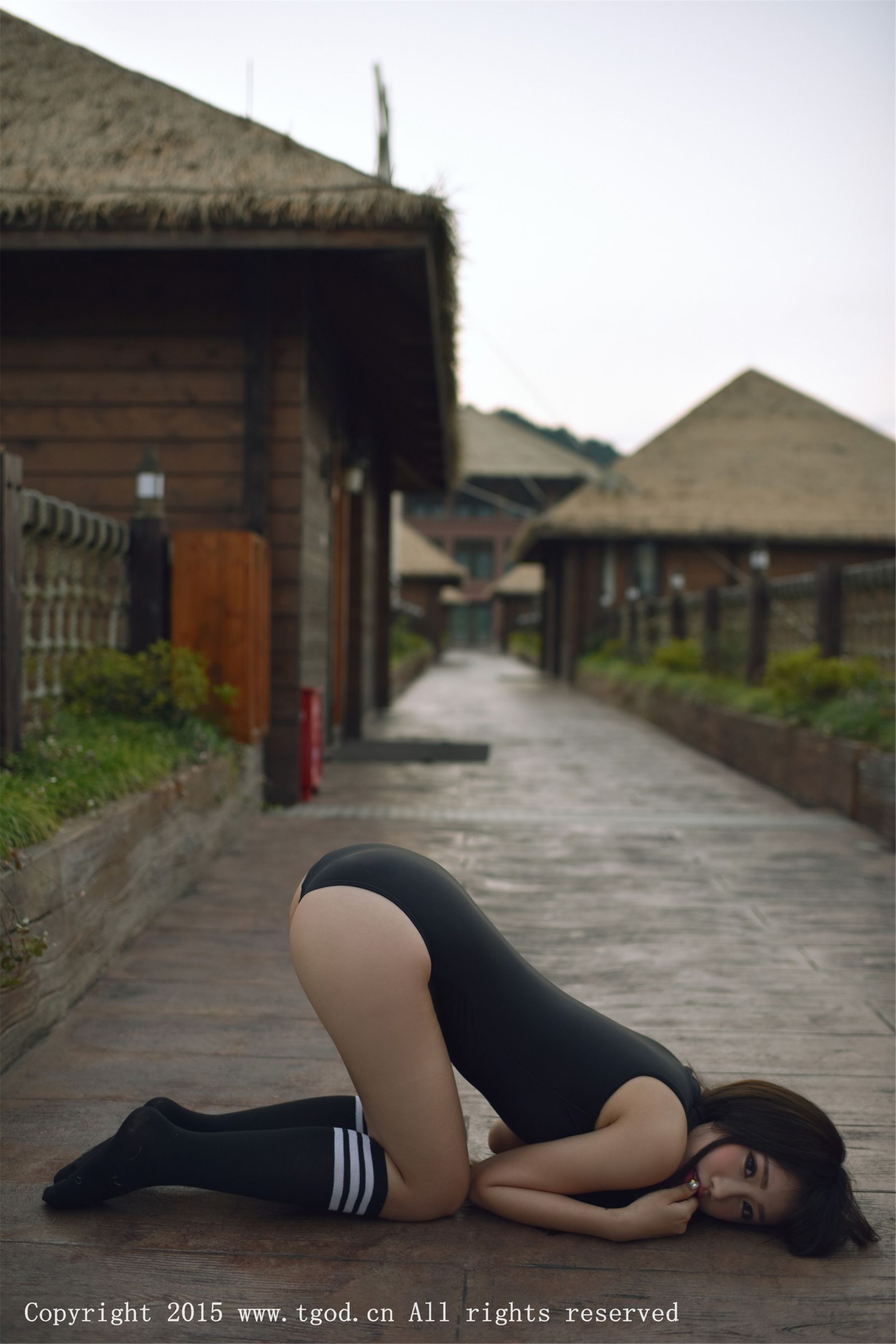 Akiki朱若慕《云曼旅拍》体操服、死库水系列  写真集-图54