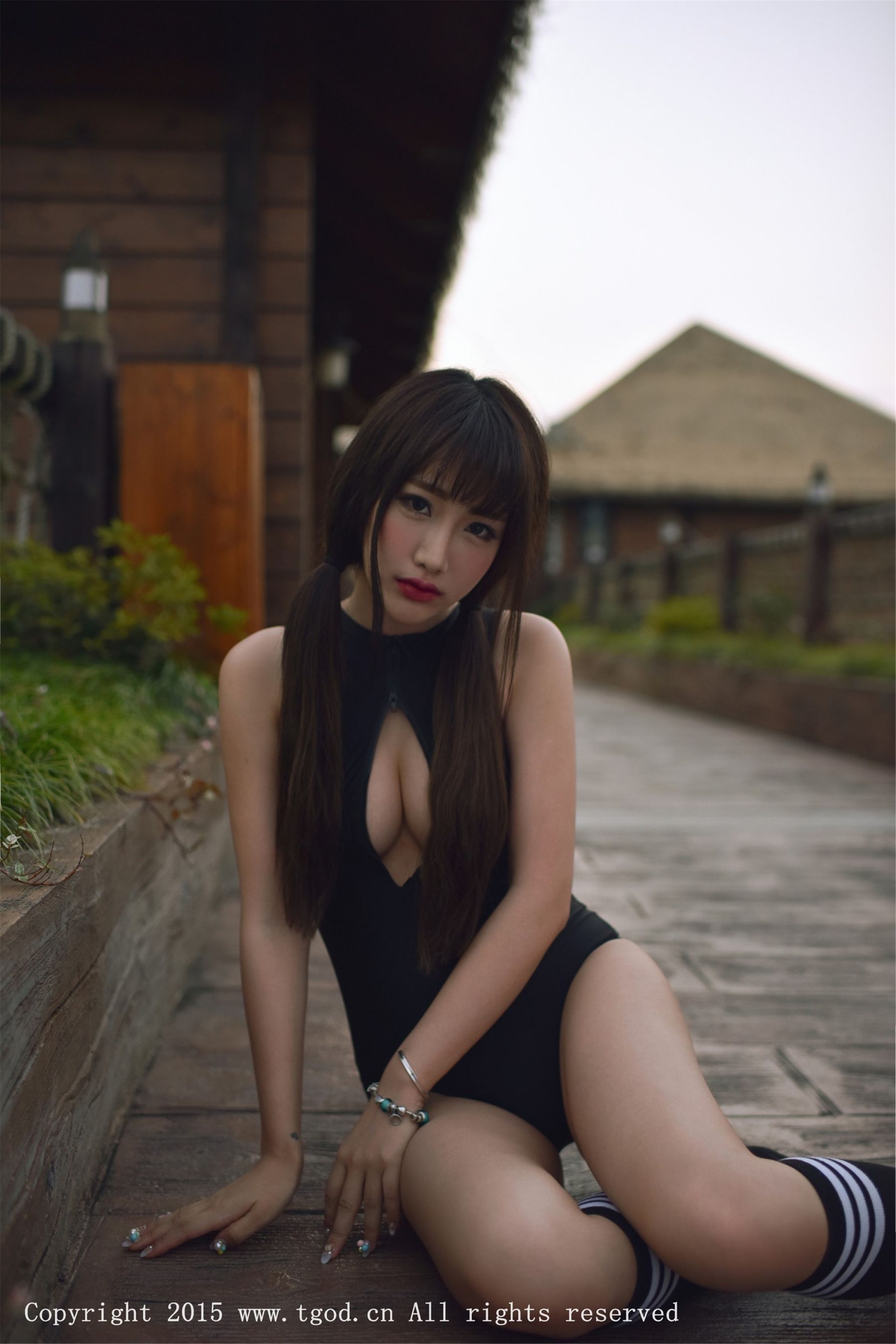 Akiki朱若慕《云曼旅拍》体操服、死库水系列  写真集-图55