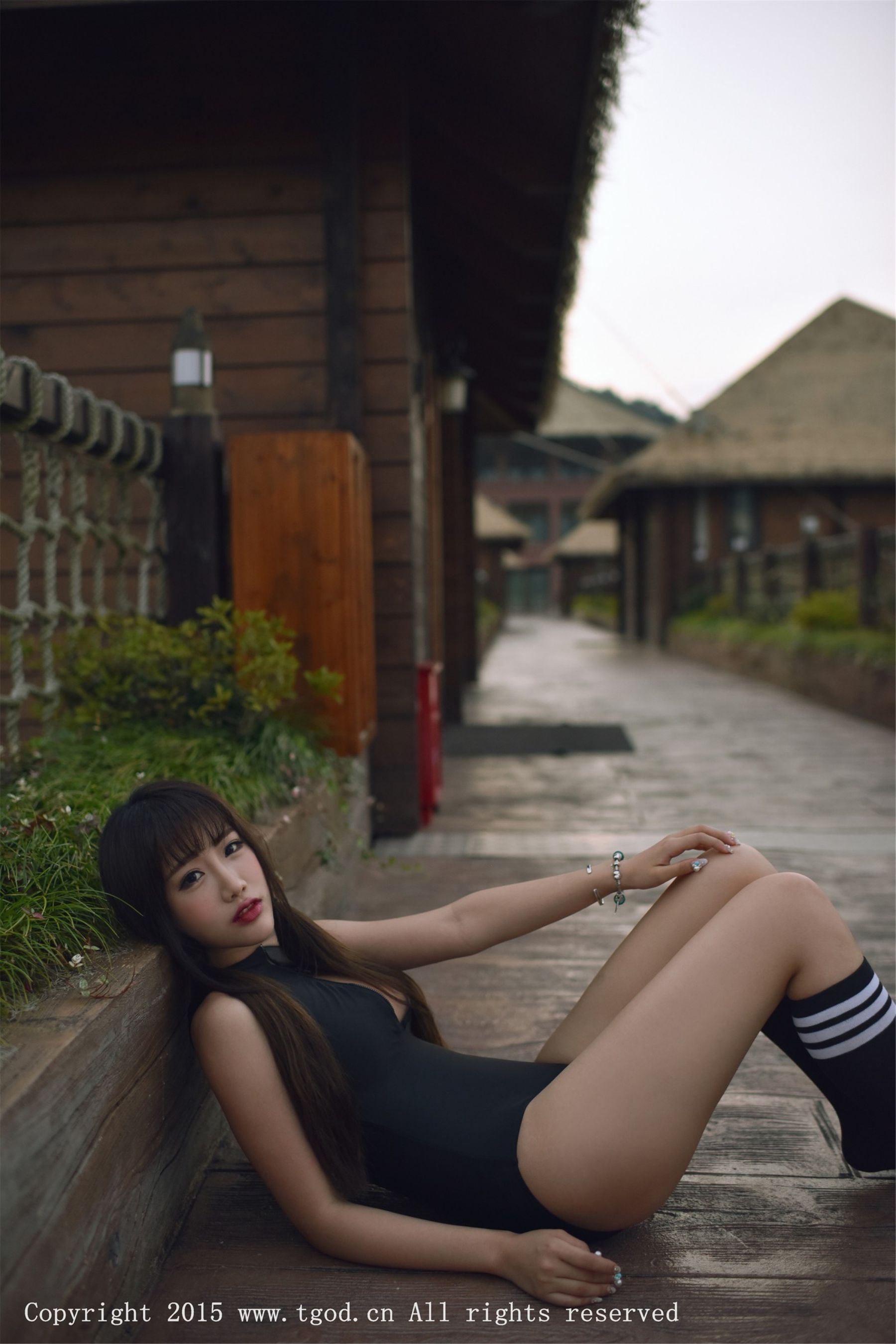 Akiki朱若慕《云曼旅拍》体操服、死库水系列  写真集-图56