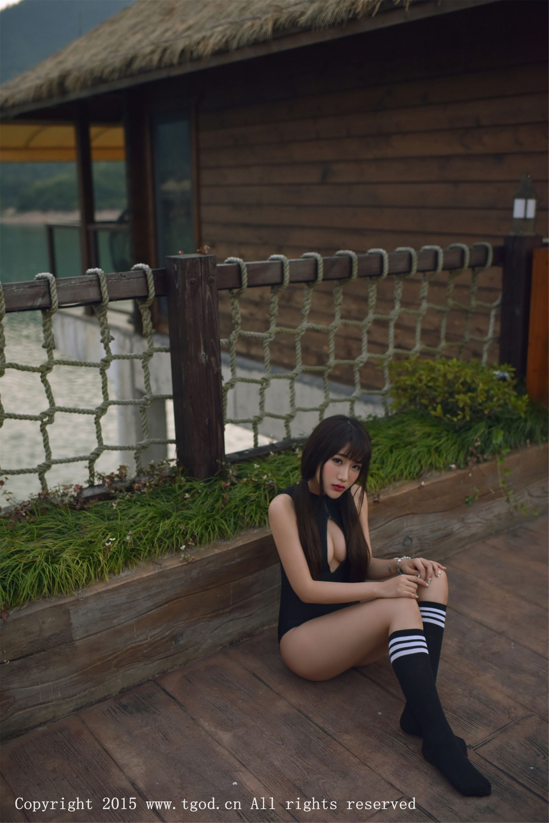 Akiki朱若慕《云曼旅拍》体操服、死库水系列  写真集-图57