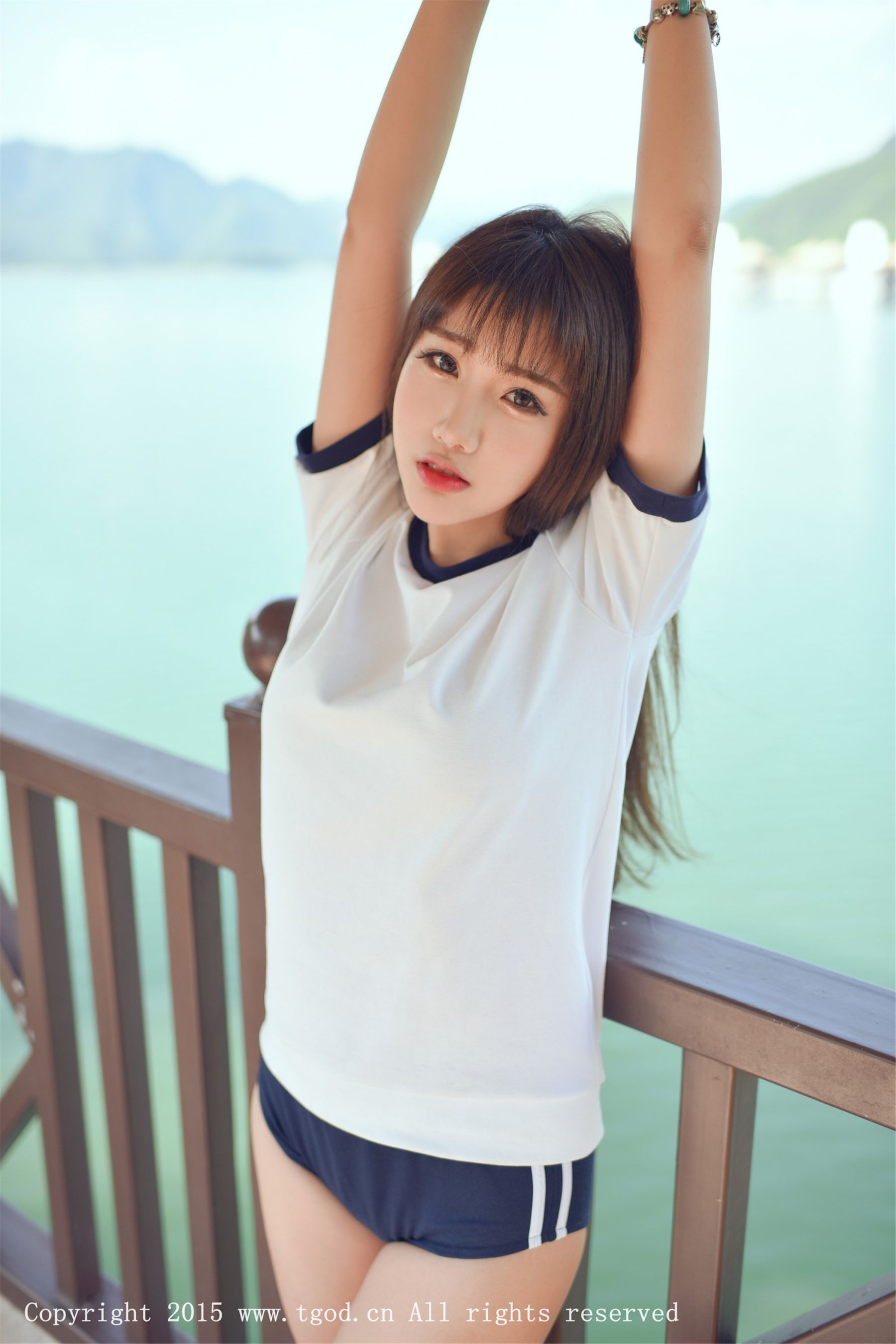 Akiki朱若慕《云曼旅拍》体操服、死库水系列  写真集-图6