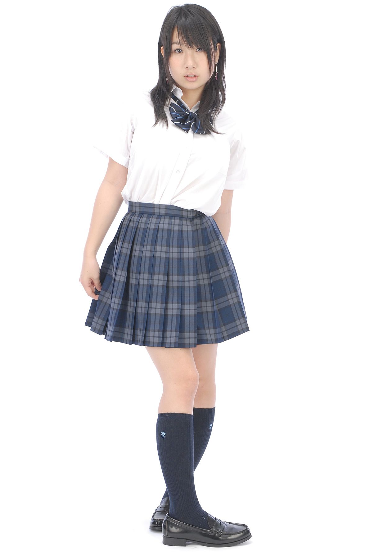 BJK0008 Rui Kiriyama 桐山瑠衣 棚拍校服-图0