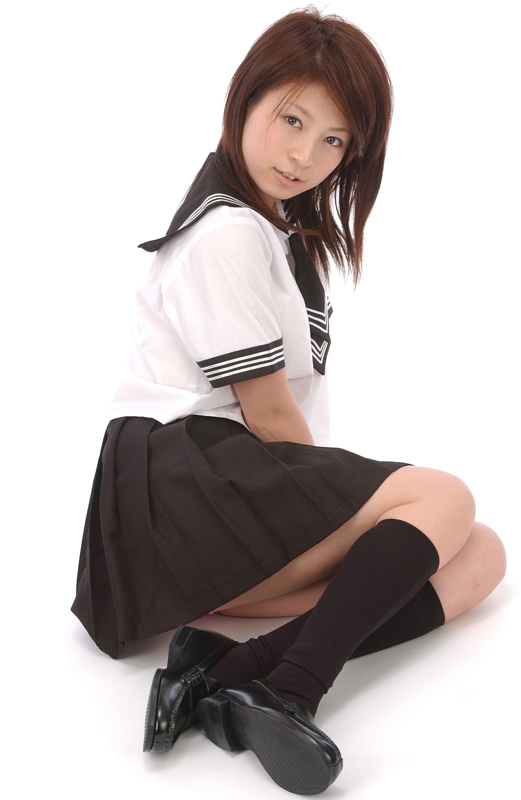 BWH0080 Yurina Inoue 井上ゆりな 棚拍校服-图27