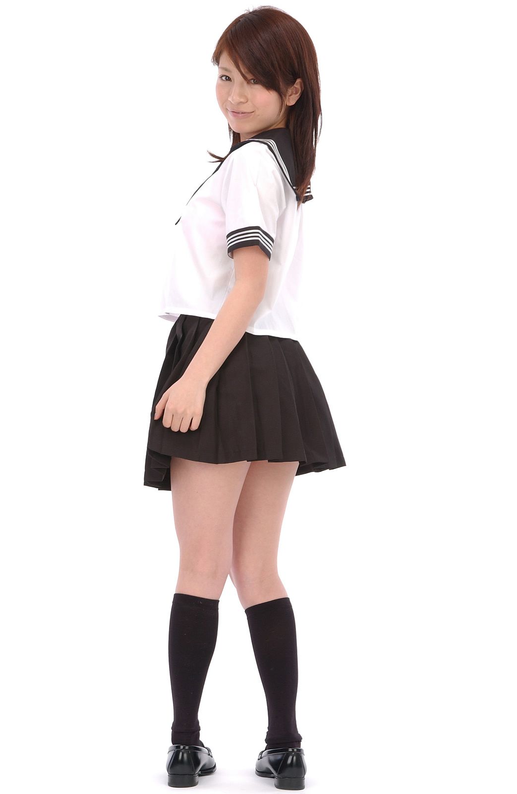 BWH0080 Yurina Inoue 井上ゆりな 棚拍校服-图2