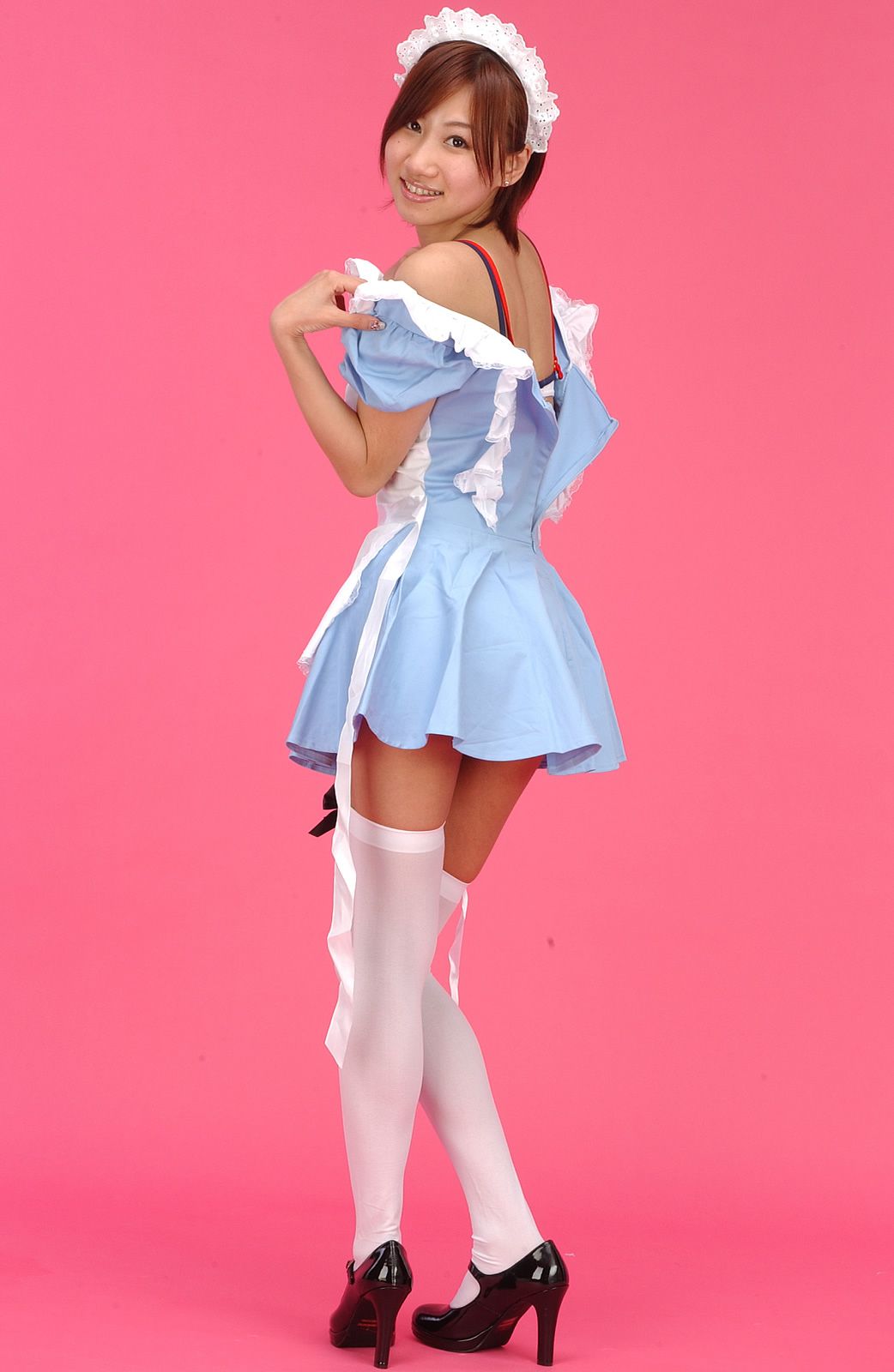 関口帆香《女仆装+内衣系列》  BWH0117-图42