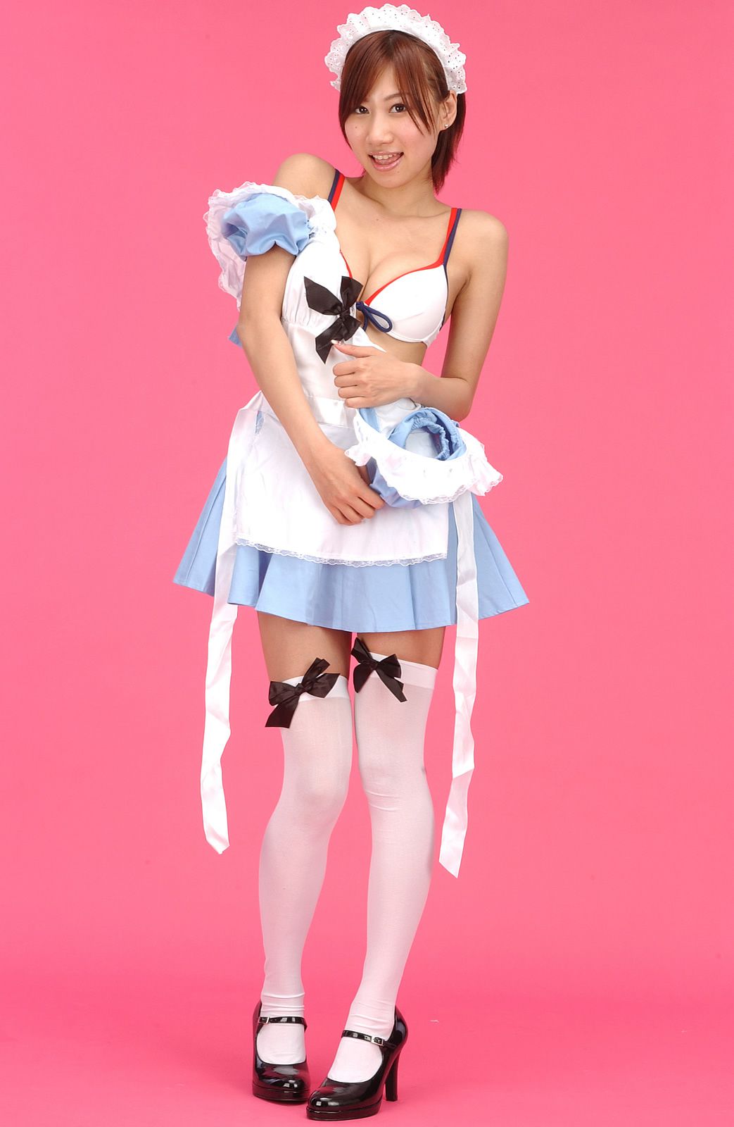 関口帆香《女仆装+内衣系列》  BWH0117-图44