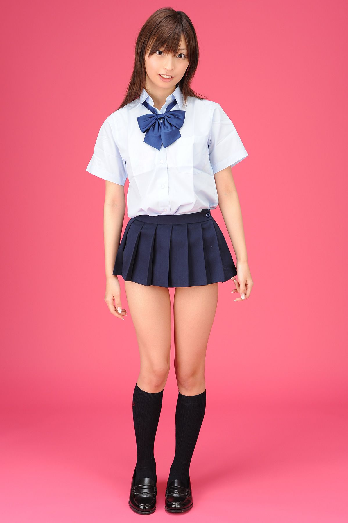 蜂須賀ゆきこ《棚拍校服少女》  BWH0154-图0