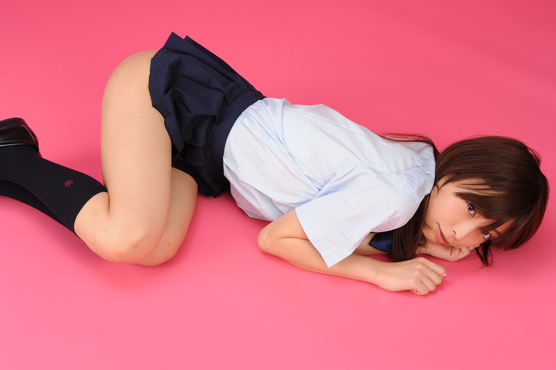 蜂須賀ゆきこ《棚拍校服少女》  BWH0154-图14