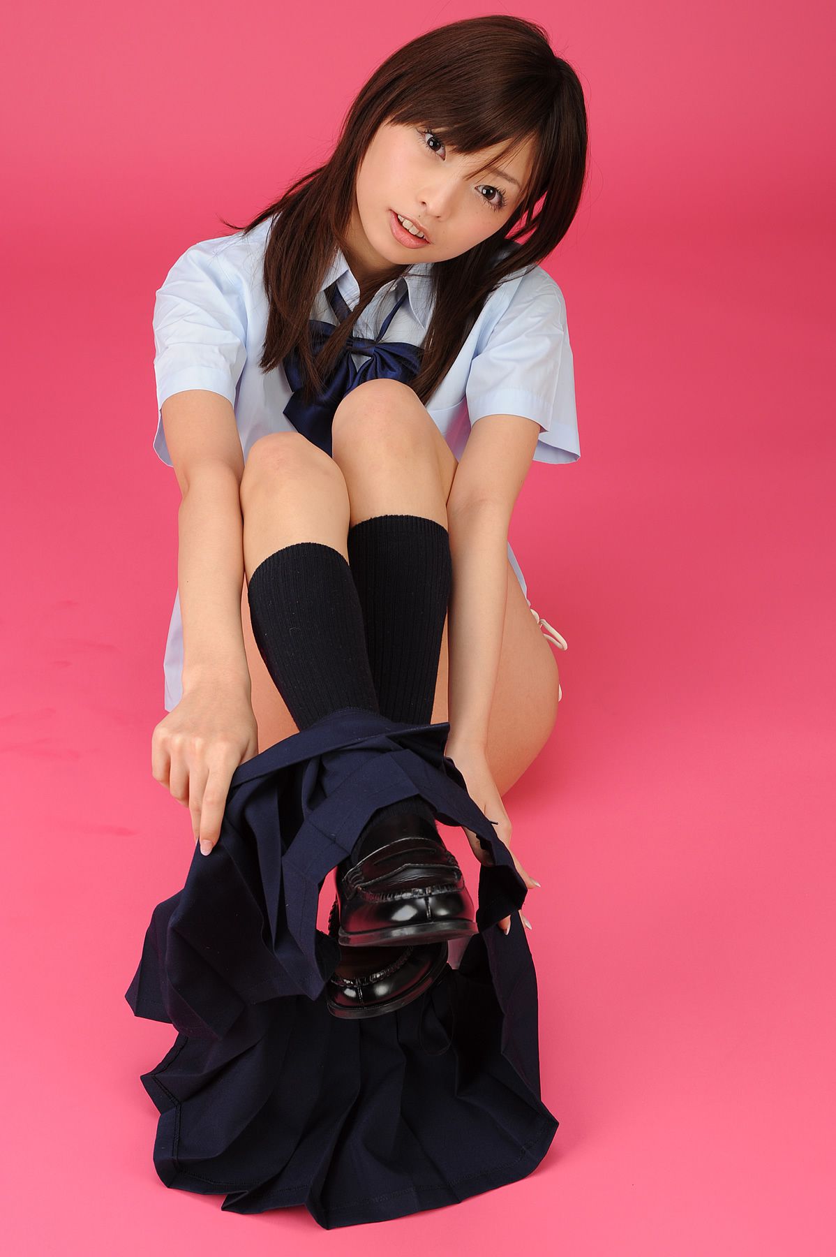 蜂須賀ゆきこ《棚拍校服少女》  BWH0154-图40