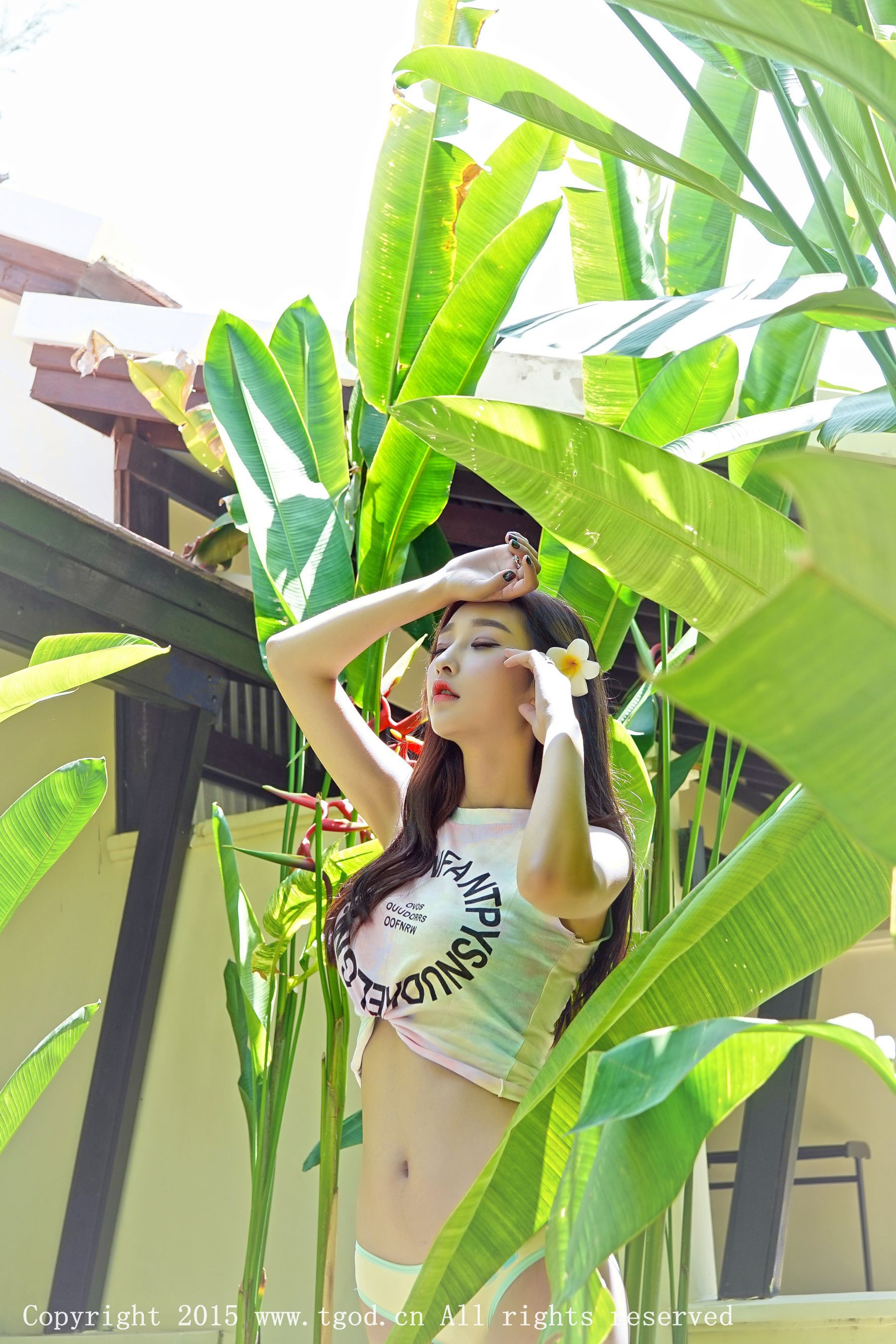 李筱乔JoJo《和女神体验丛林探险》  写真集-图35