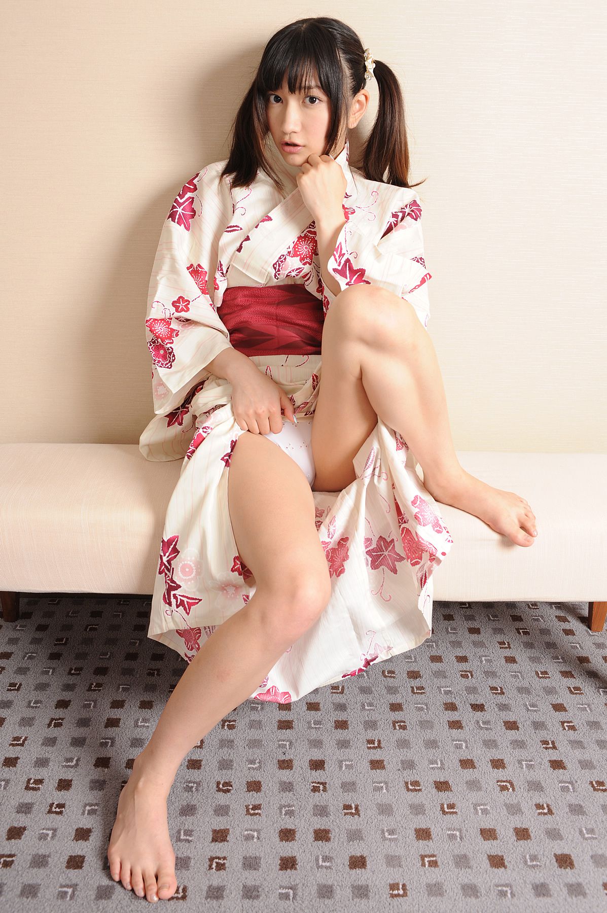 BWH0182 Kaede Shimizu 清水楓 《内衣+和服诱惑》-图56
