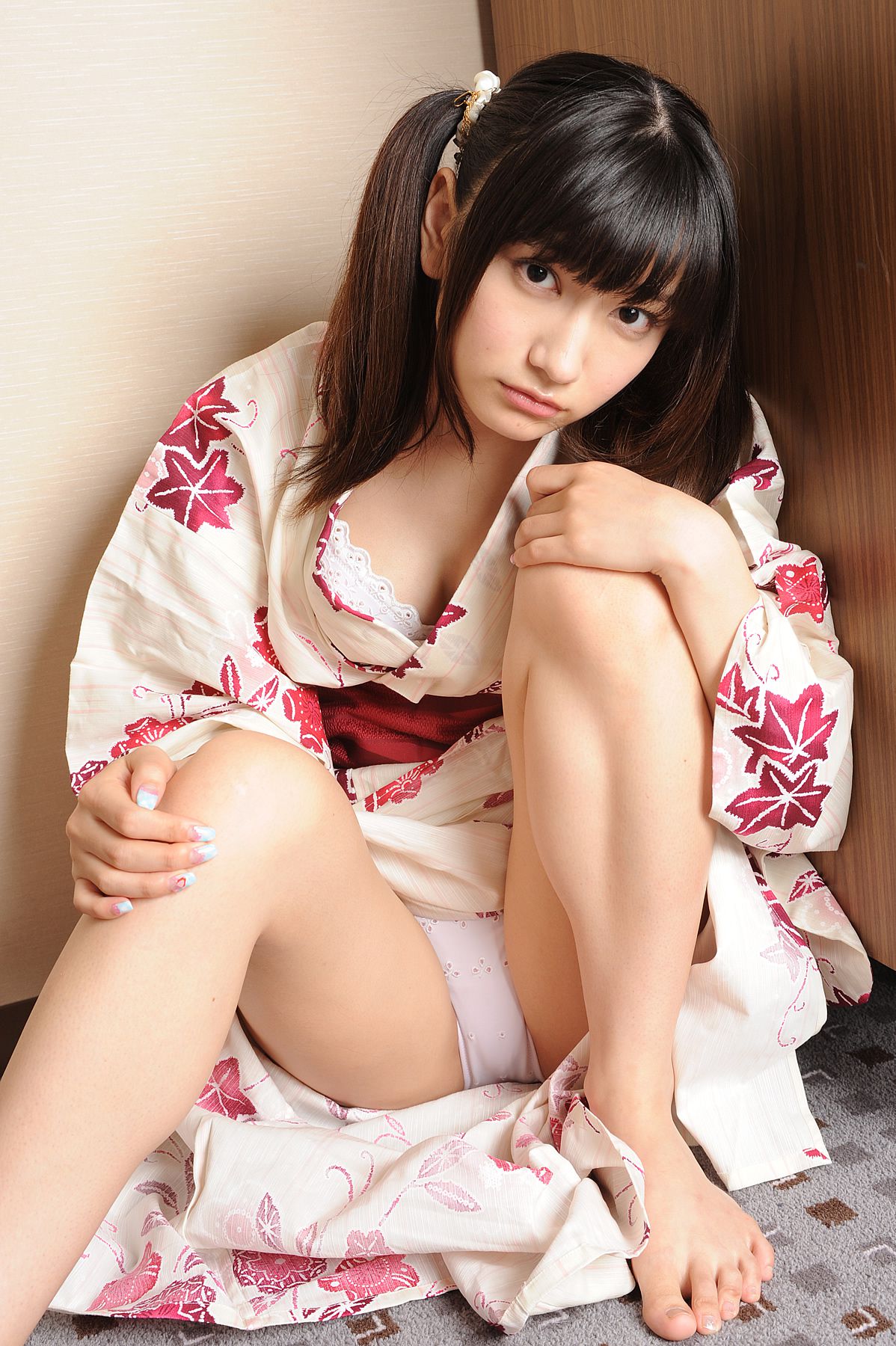 BWH0182 Kaede Shimizu 清水楓 《内衣+和服诱惑》-图67