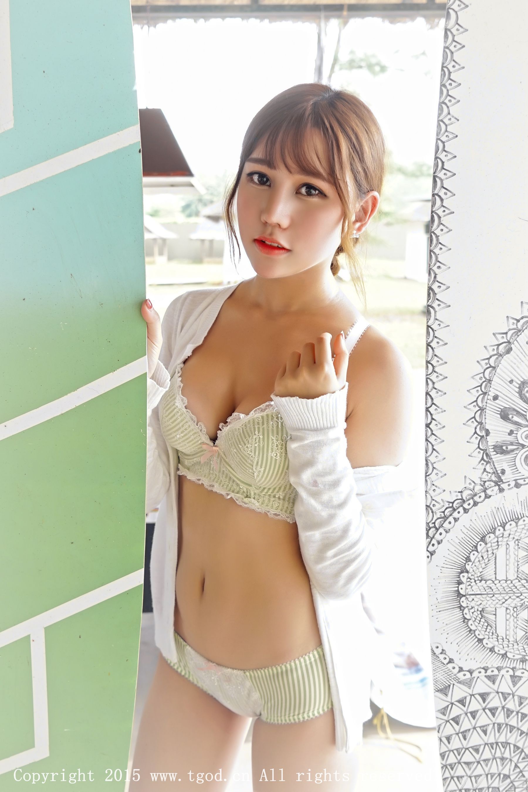 Milk楚楚《一抹甜美小清新》  写真集-图28