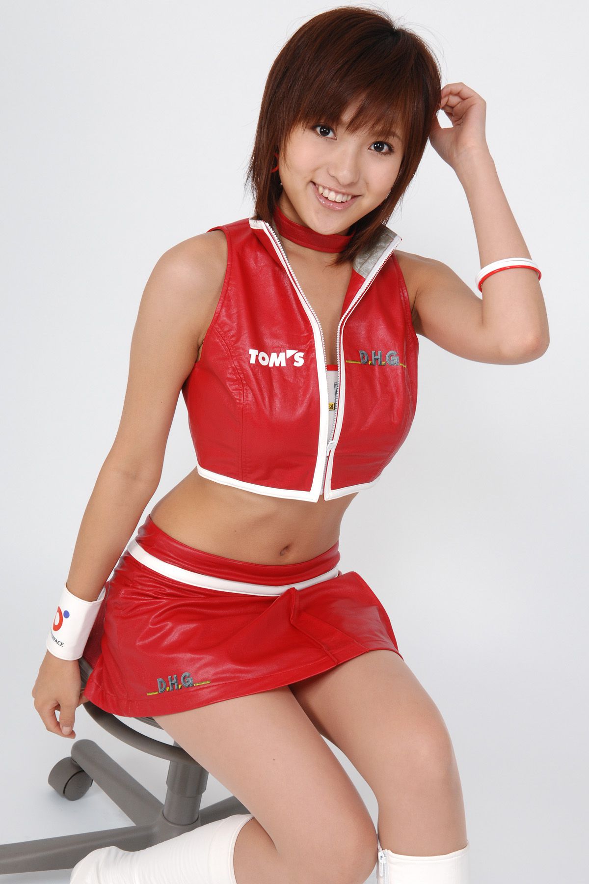 HRQ0039 中山エリサ《赛车女郎装+高叉泳装》-图26