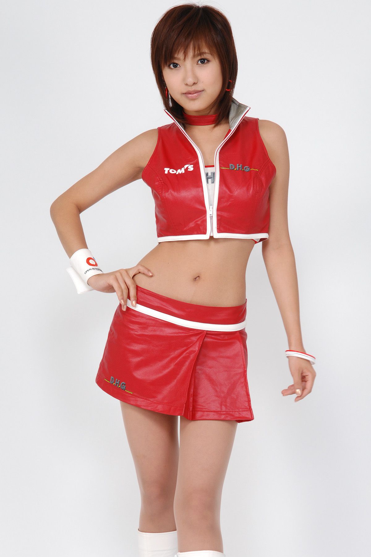 HRQ0039 中山エリサ《赛车女郎装+高叉泳装》-图2