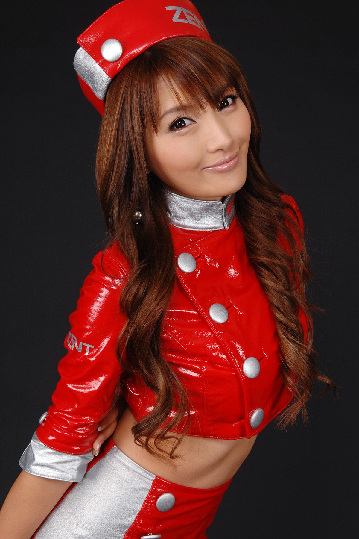 山内智恵《赛车女郎装+高叉》  HRQ0051-图29