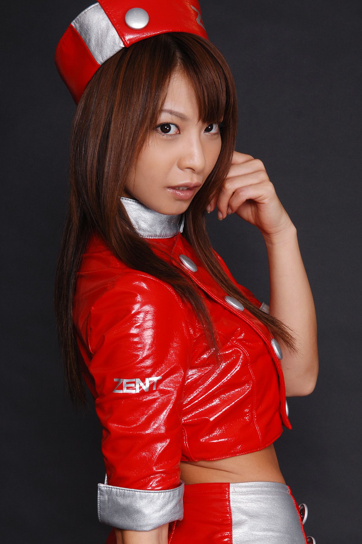 古澤恵《赛车女郎装+高叉》 HRQ0054-图12