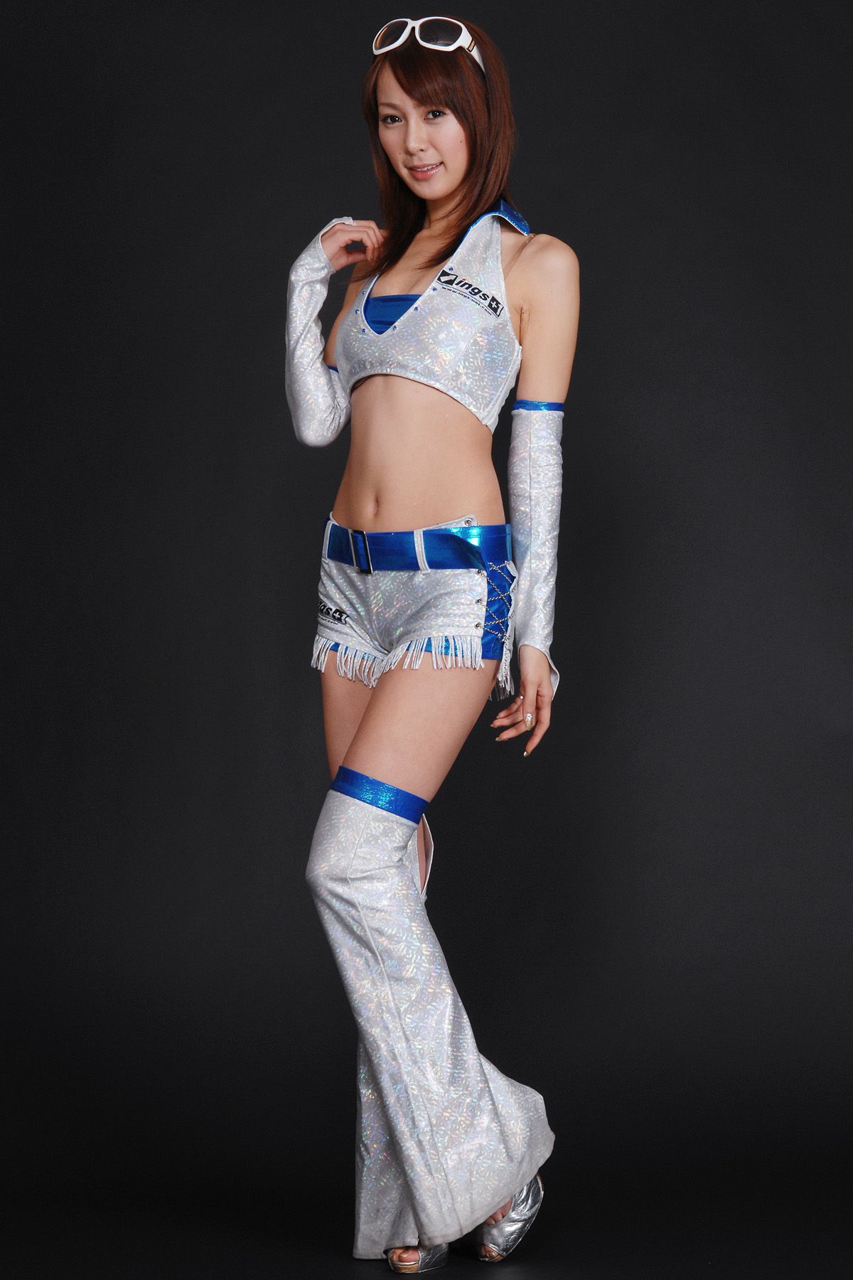 中川知映《赛车女郎装+高叉系列》  HRQ0059-图2