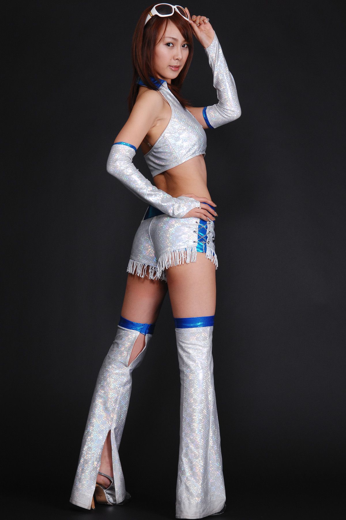 中川知映《赛车女郎装+高叉系列》  HRQ0059-图6