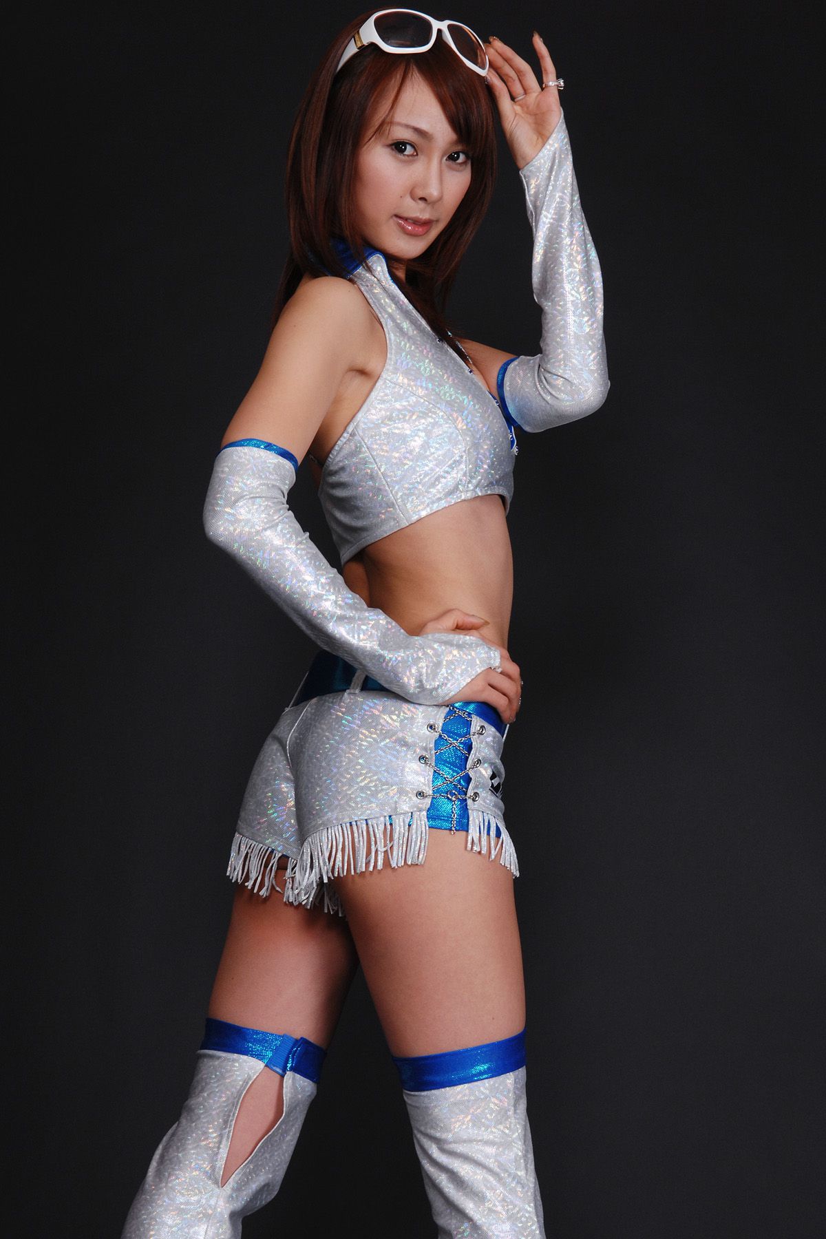 中川知映《赛车女郎装+高叉系列》  HRQ0059-图8