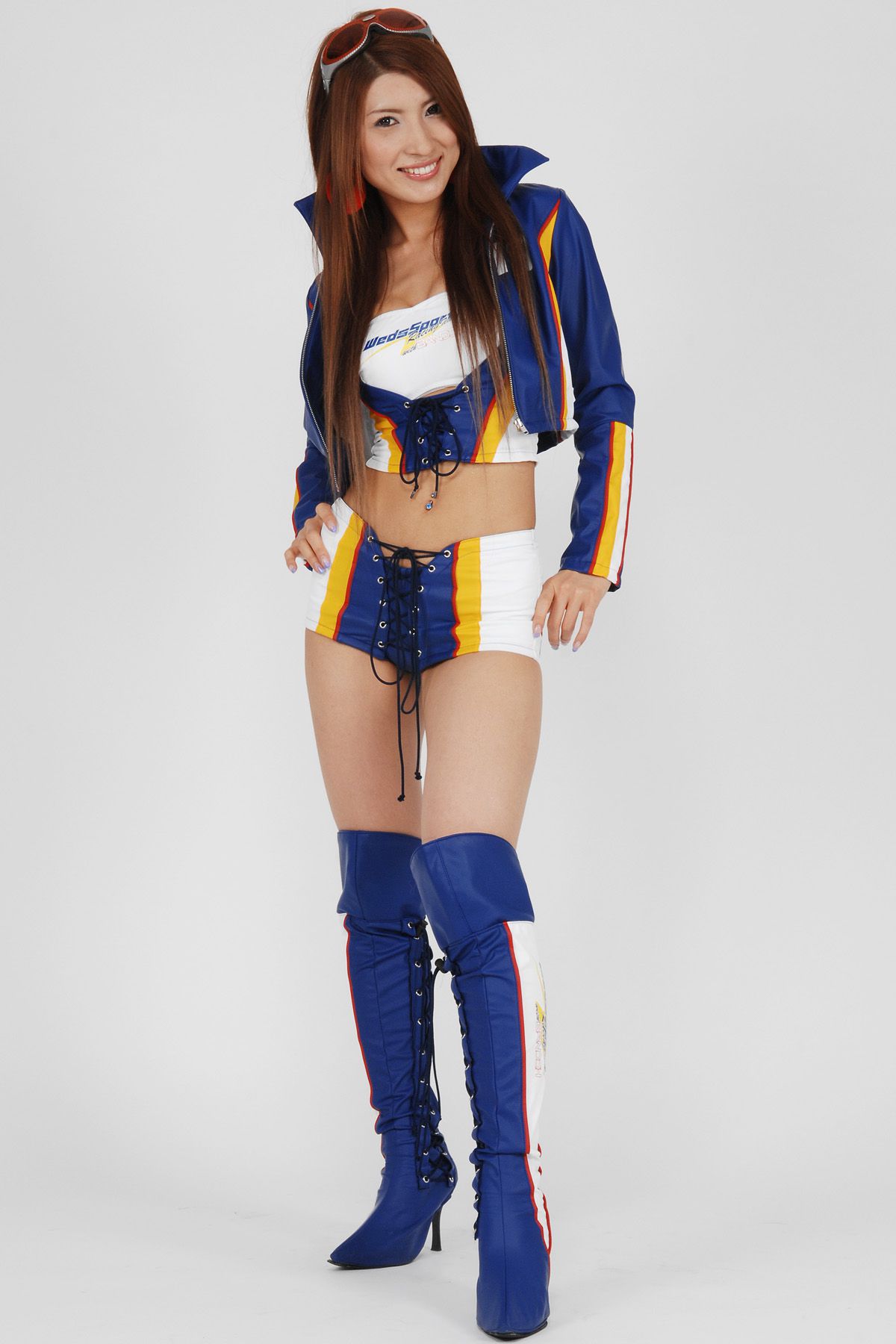 HRQ0067 高橋千咲姫《赛车女郎+高叉》-图2