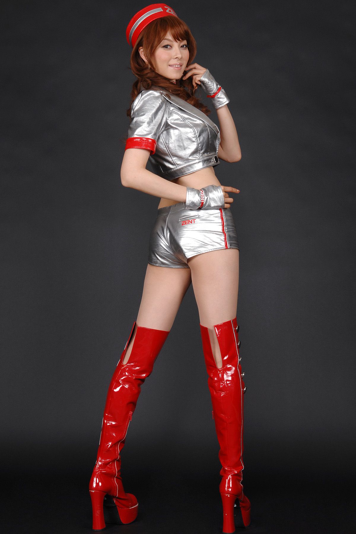 HRQ0072 Kaori Morita 森田香央里《赛车女郎+高叉》-图0