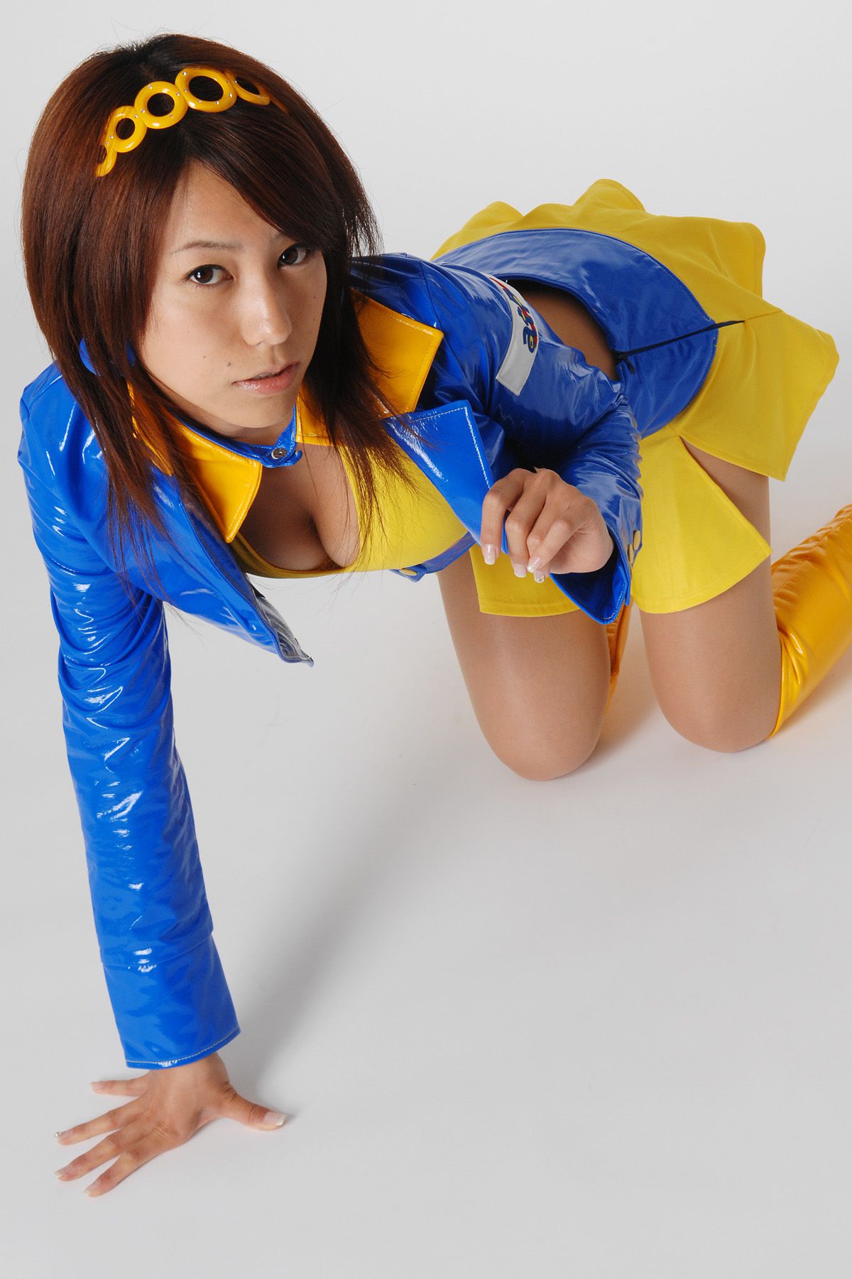 HRQ0079 柏木美里《赛车女郎+泳装高叉》-图12