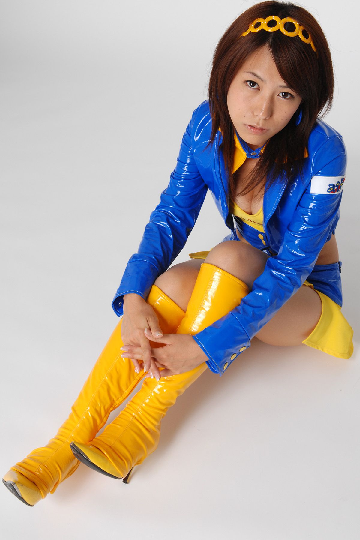 HRQ0079 柏木美里《赛车女郎+泳装高叉》-图18