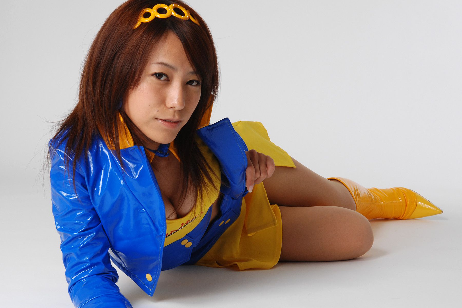 HRQ0079 柏木美里《赛车女郎+泳装高叉》-图20