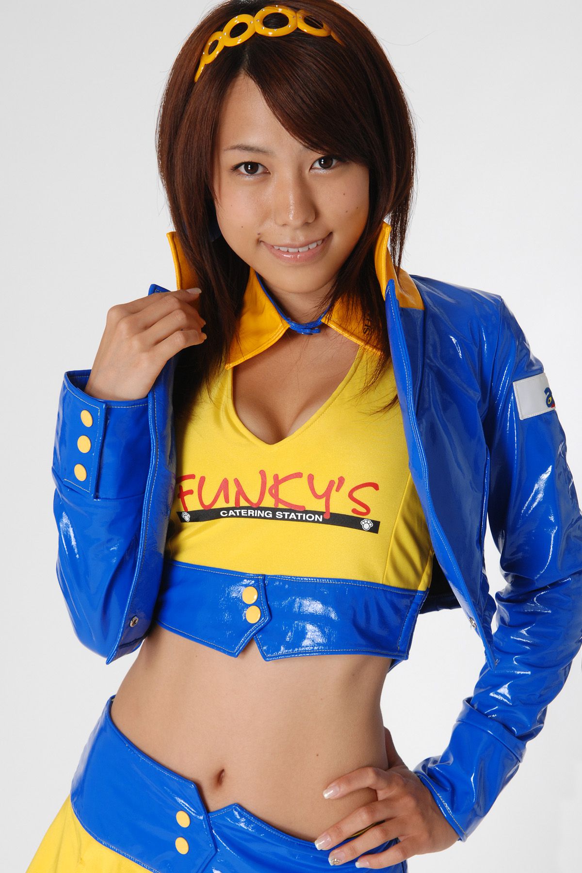 HRQ0079 柏木美里《赛车女郎+泳装高叉》-图29