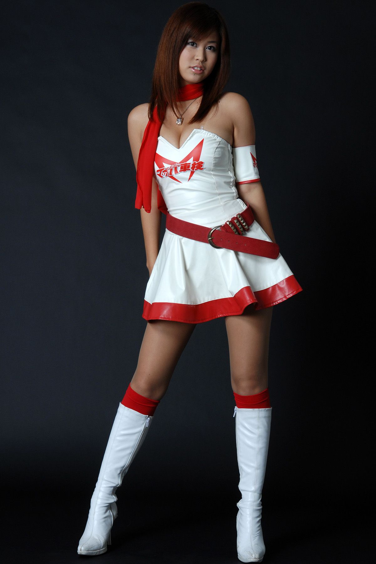 HRQ0090 永作あいり/永作爱理《赛车女郎装+泳装高叉》-图0