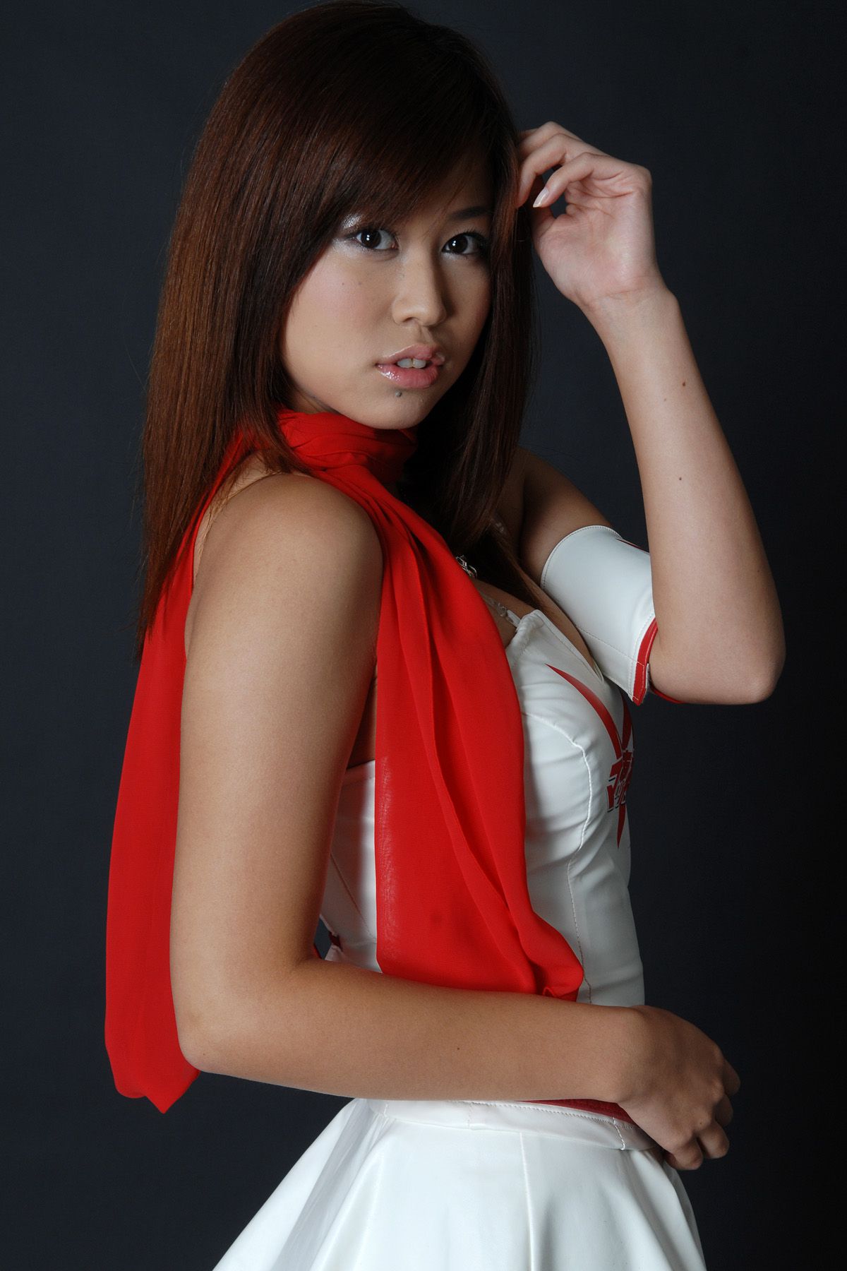 HRQ0090 永作あいり/永作爱理《赛车女郎装+泳装高叉》-图9