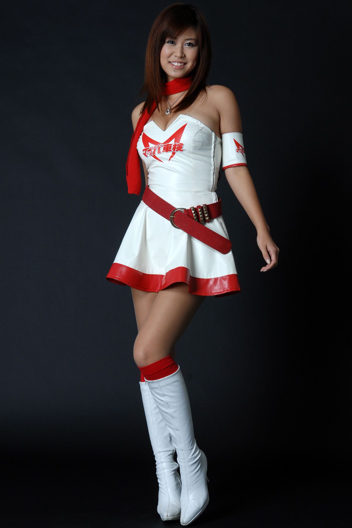 HRQ0090 永作あいり/永作爱理《赛车女郎装+泳装高叉》-图1