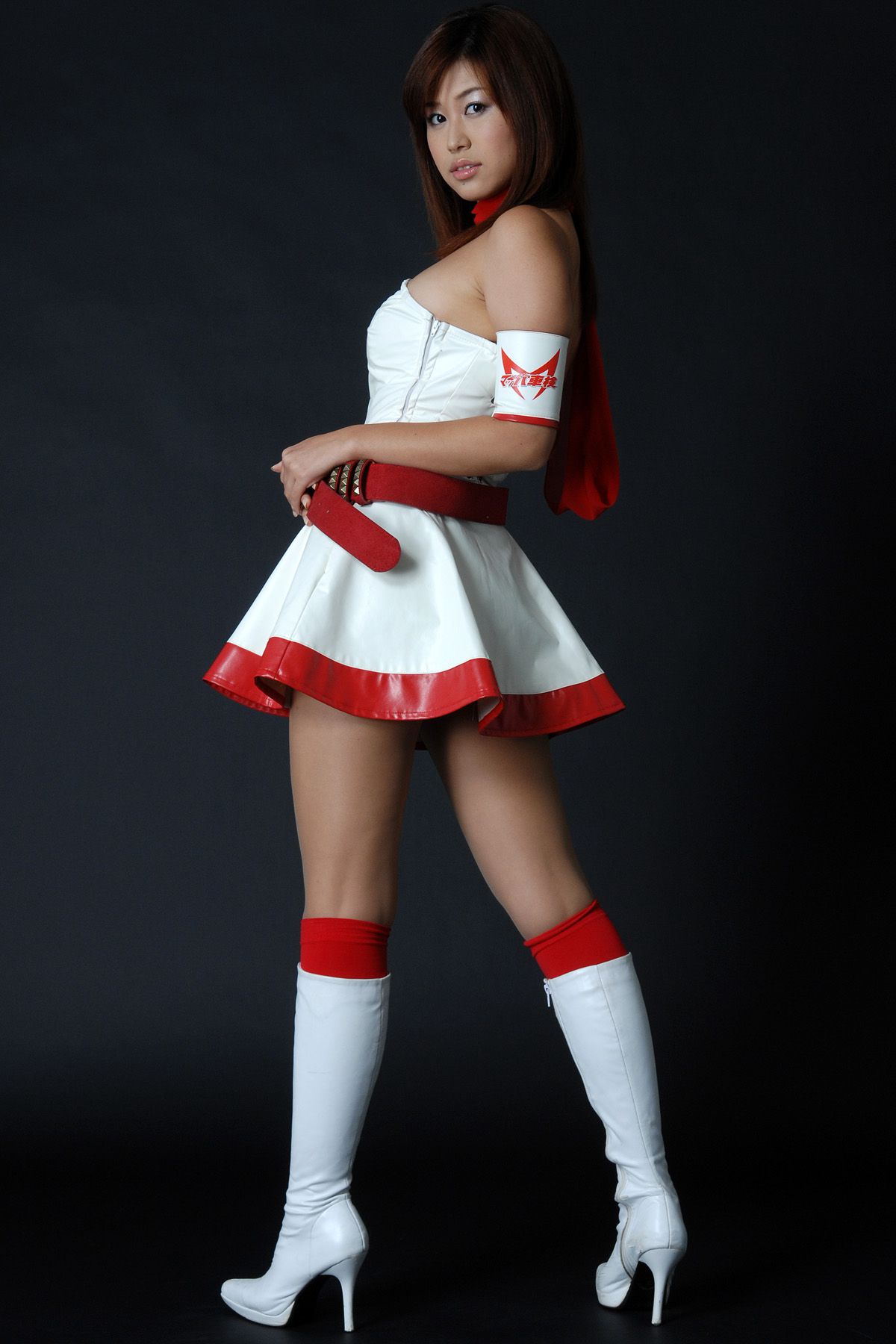 HRQ0090 永作あいり/永作爱理《赛车女郎装+泳装高叉》-图5