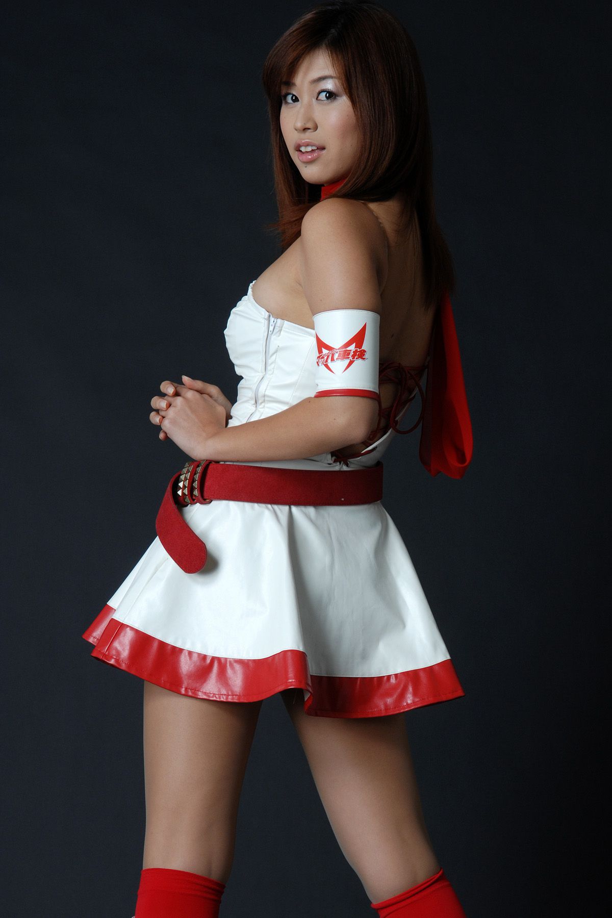 HRQ0090 永作あいり/永作爱理《赛车女郎装+泳装高叉》-图6