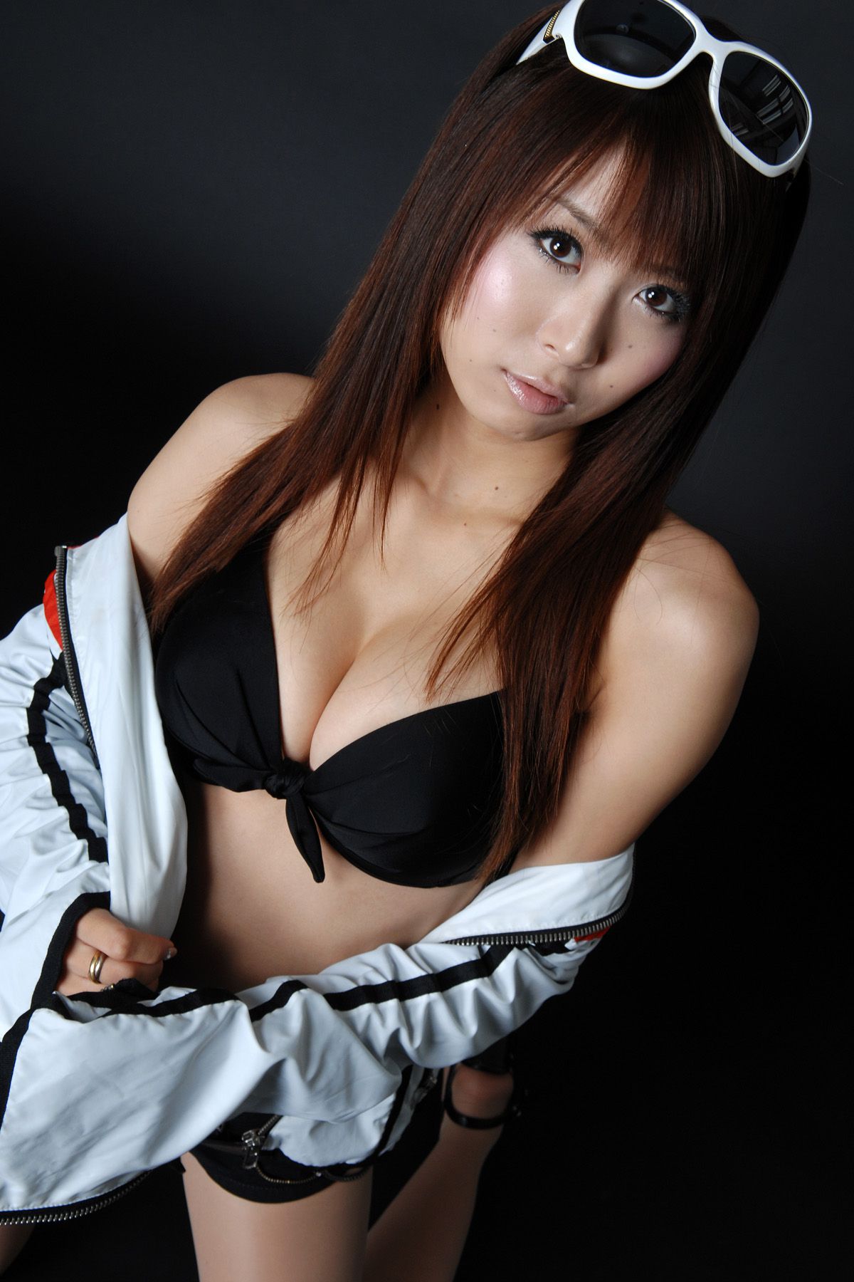 HRQ0093 我妻さおり《赛车女郎装+性感高叉》-图29