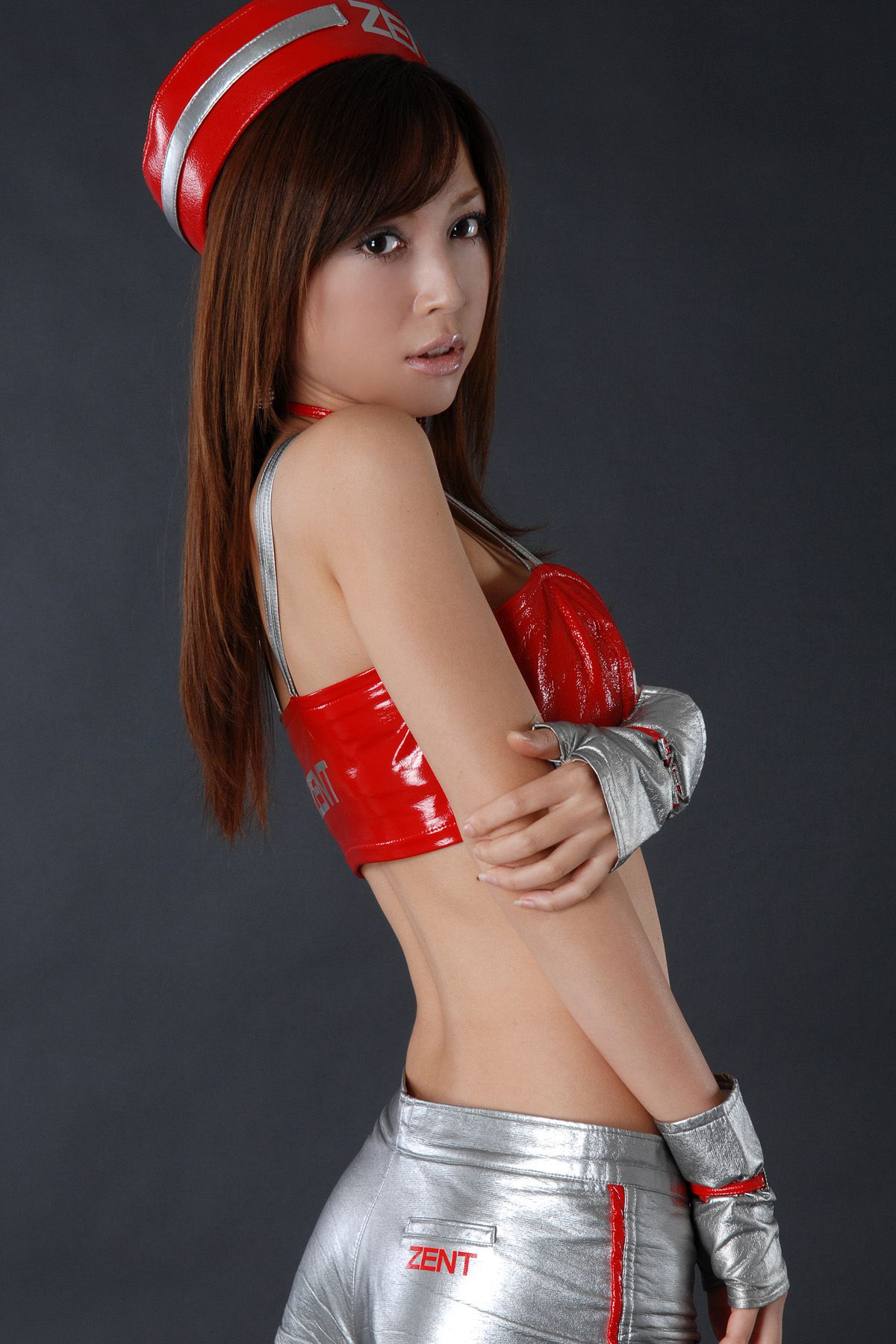 HRQ0104 大矢真夕《赛车女郎装+泳装高叉》-图9